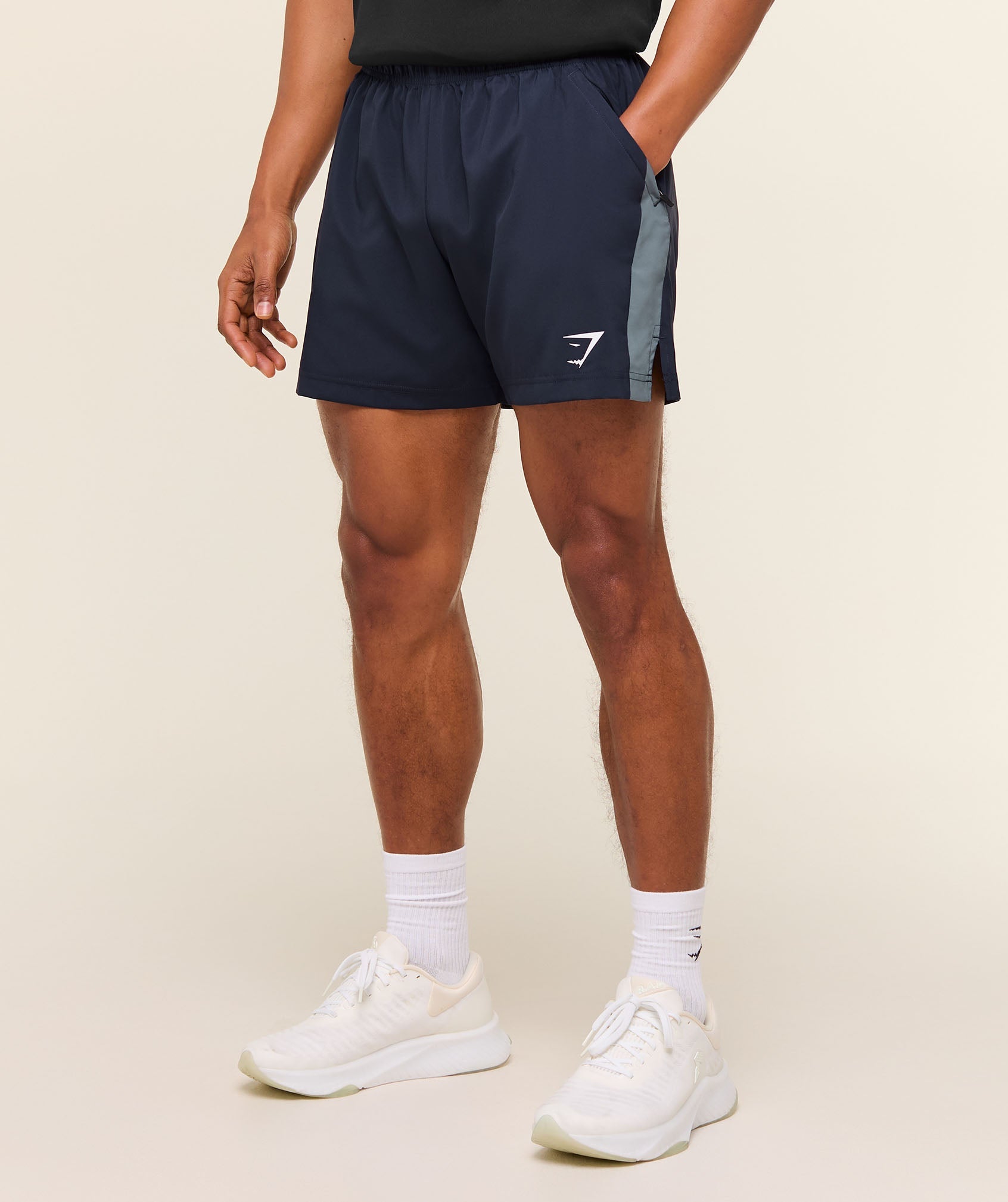 Gymshark Sport 5" Shorts 'Heavy Blue Iron Blue'