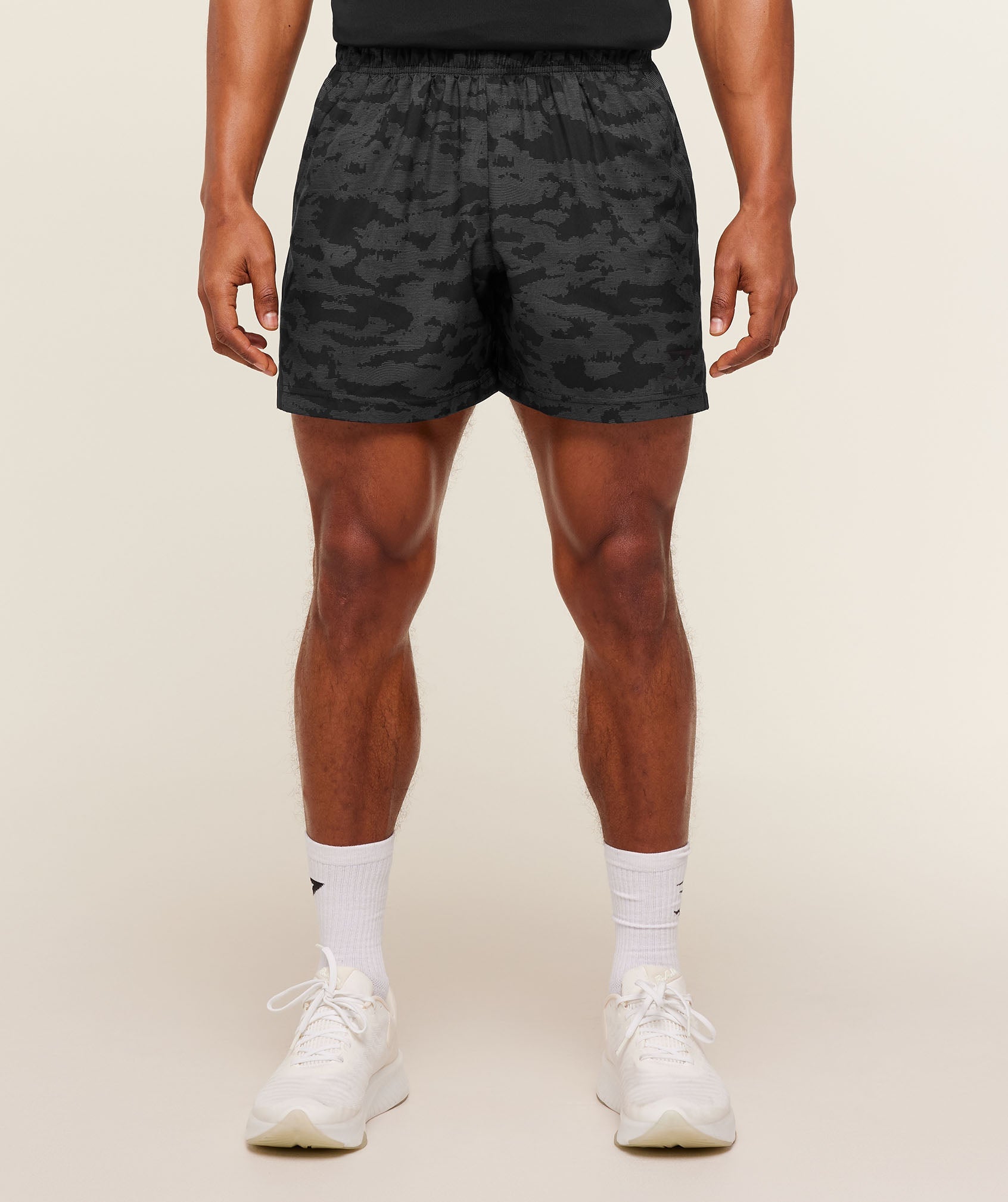 Gymshark Sport 5" Shorts 'Grey Black'