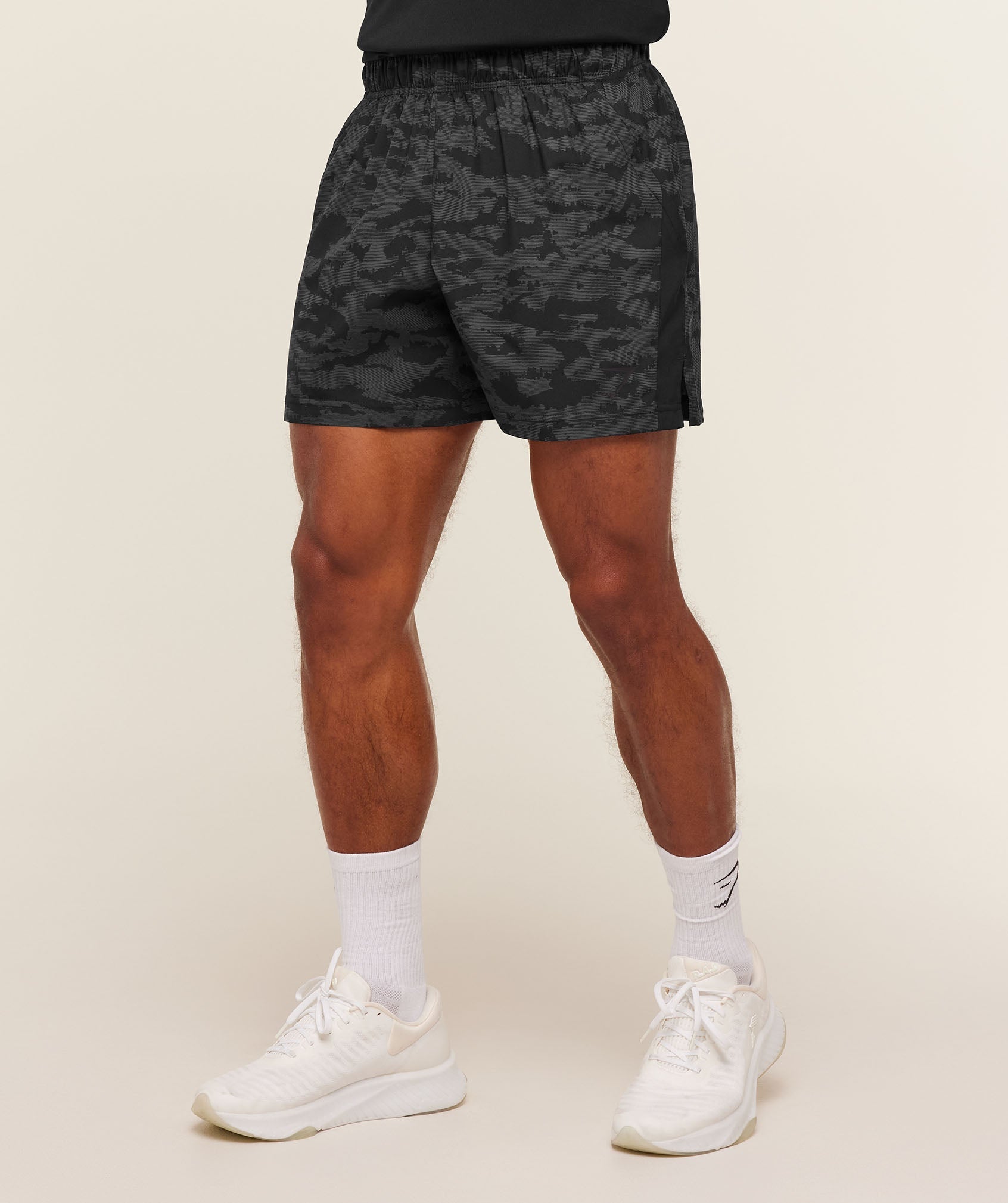 Gymshark Sport 5" Shorts 'Grey Black'