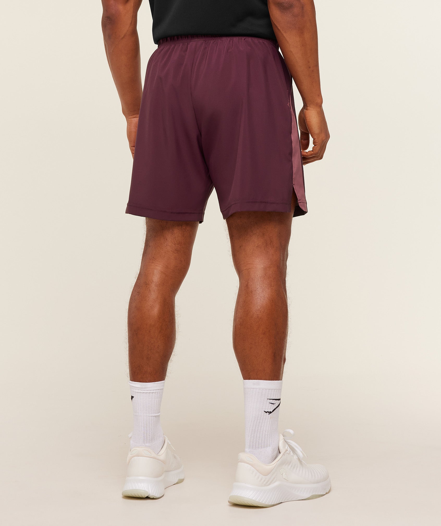 Gymshark Sport 7" Shorts 'Impact Burgundy Reset Pink'