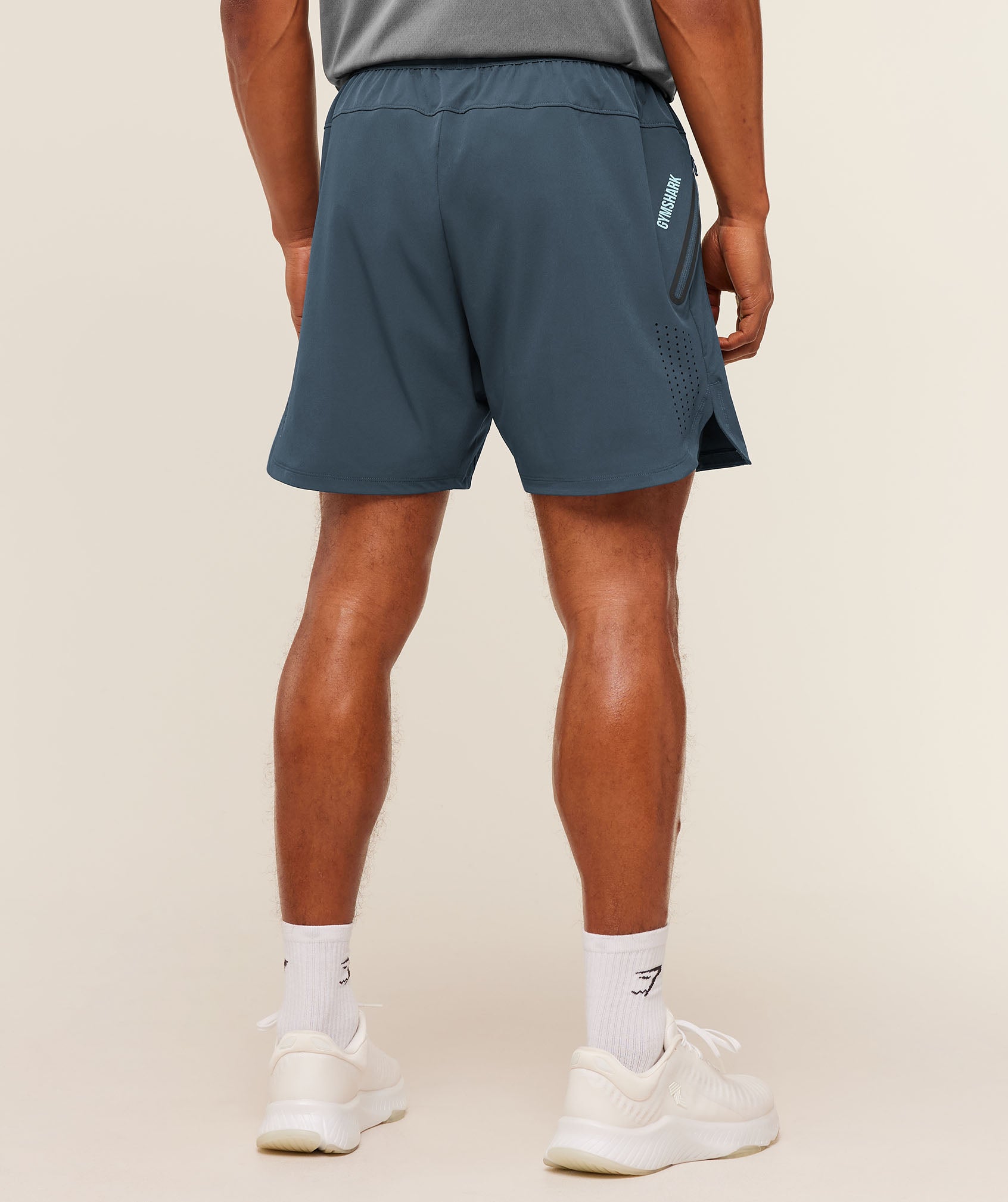 Gymshark Sport Hybrid 6" Shorts 'Stealth Blue'