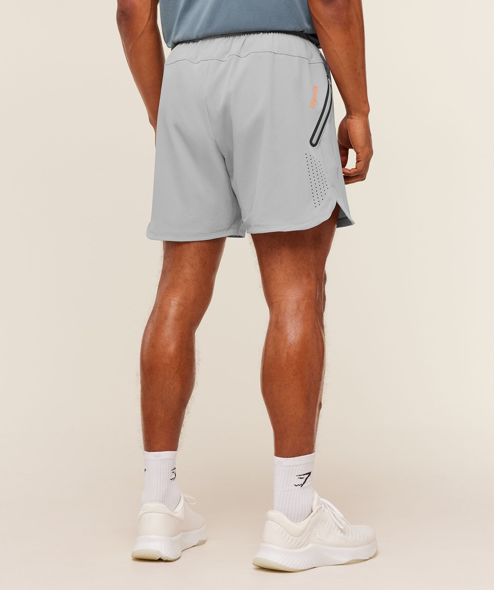 Gymshark Sport Hybrid 6" Shorts 'Stratus Grey'
