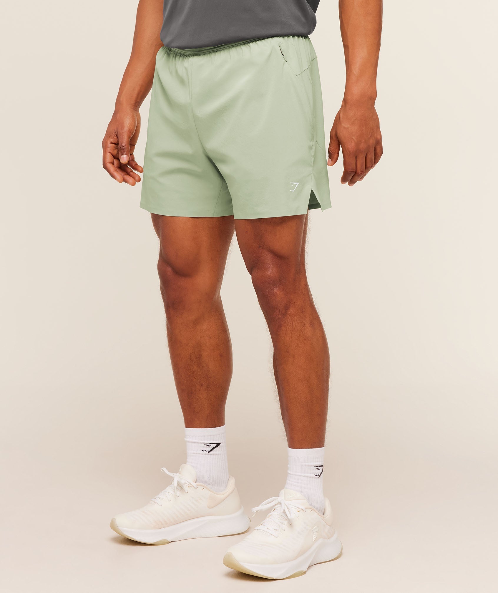 Gymshark Evolve 5" Short 'Haze Green'