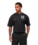Gymshark Collegiate Graphic T-shirt - Black