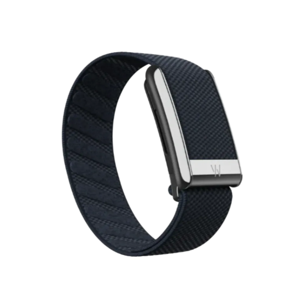 Whoop 5.0 Superknit Luxe Midnight with Titanium Band (Strap Only)