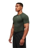 Gymshark Shadow Seamless T Shirt - Trail Green