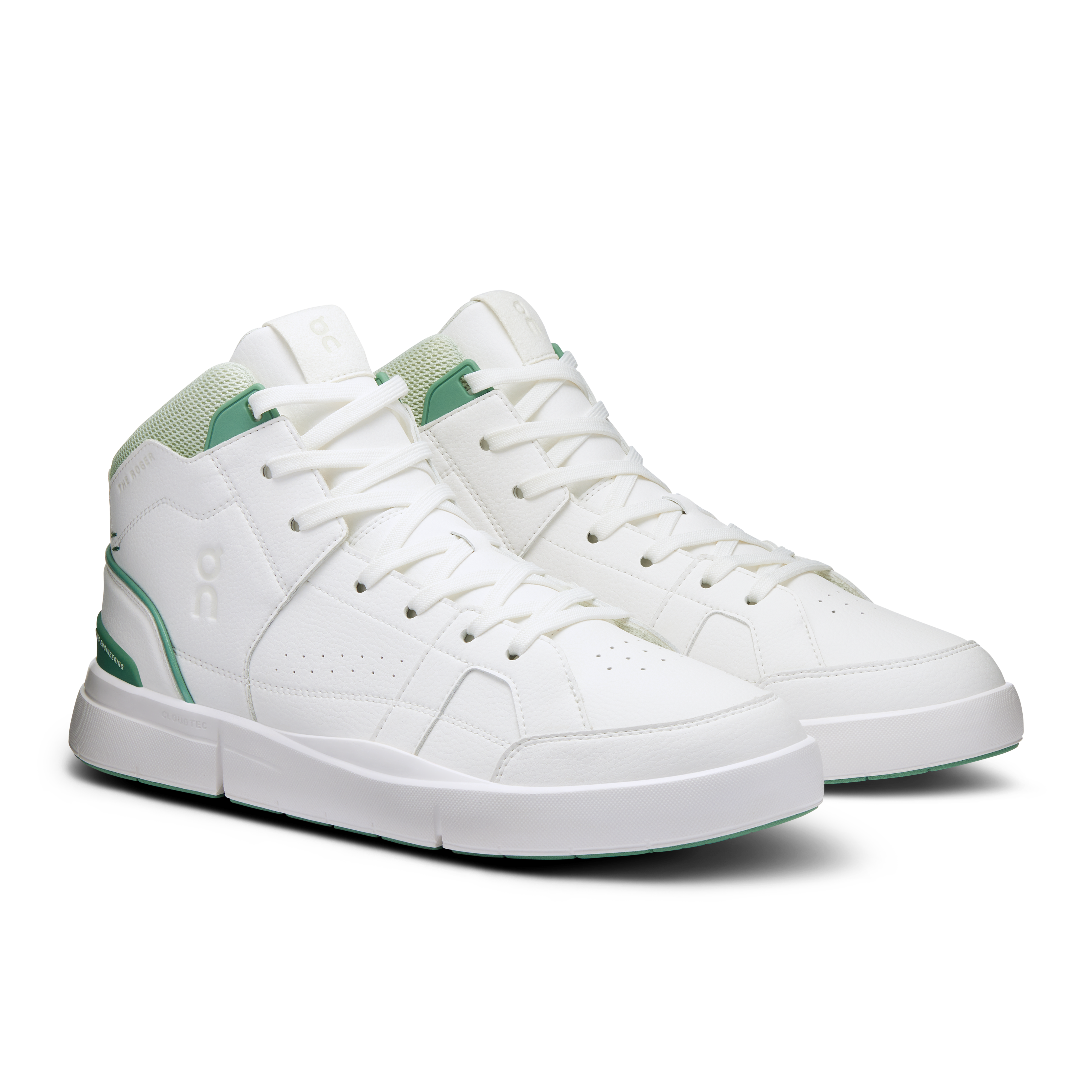 THE ROGER Clubhouse Mid 2 M White | Green