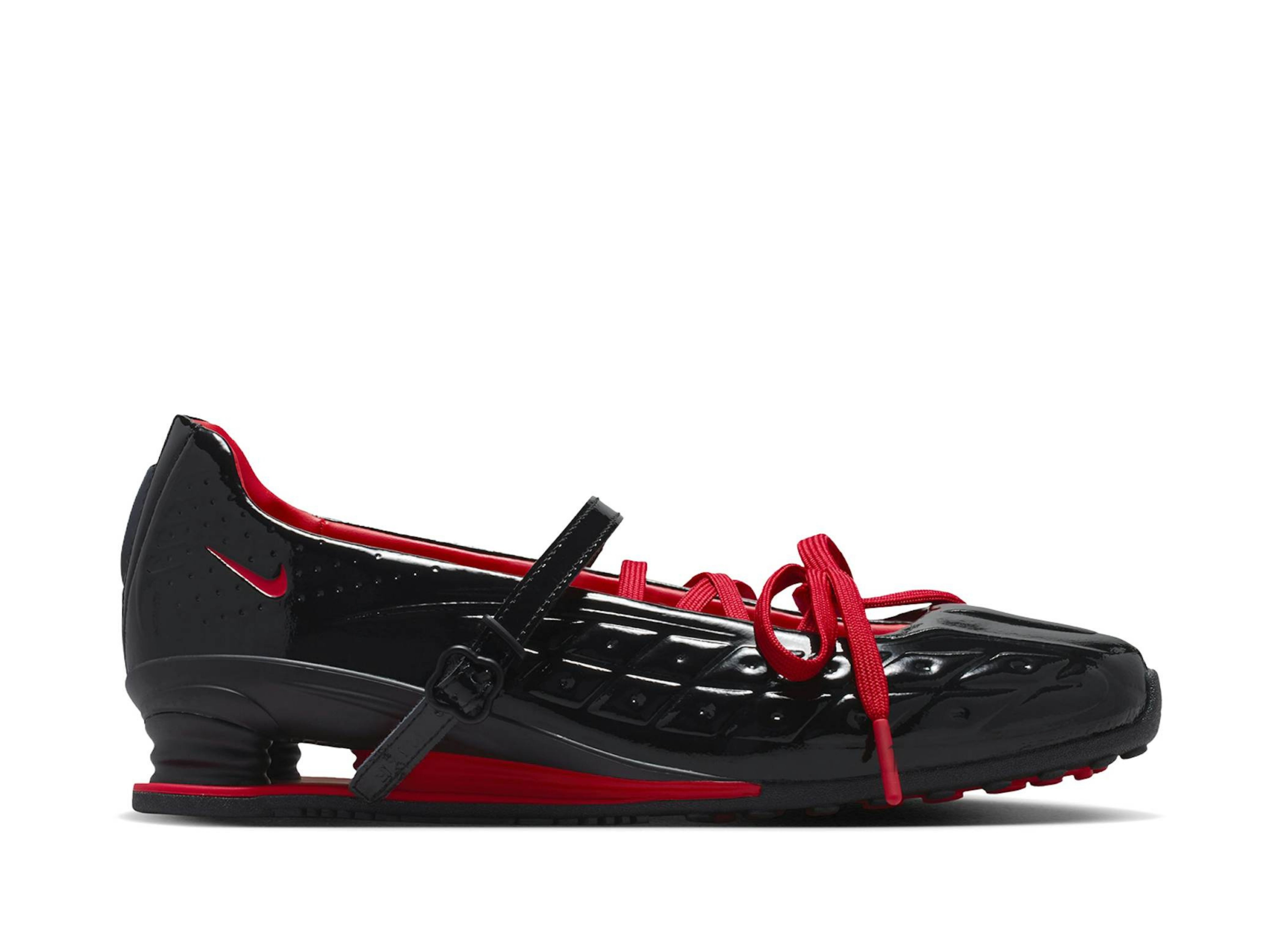 Nike Shox Z Calistra x LABELHOOD 'Black University Red' (Women's)