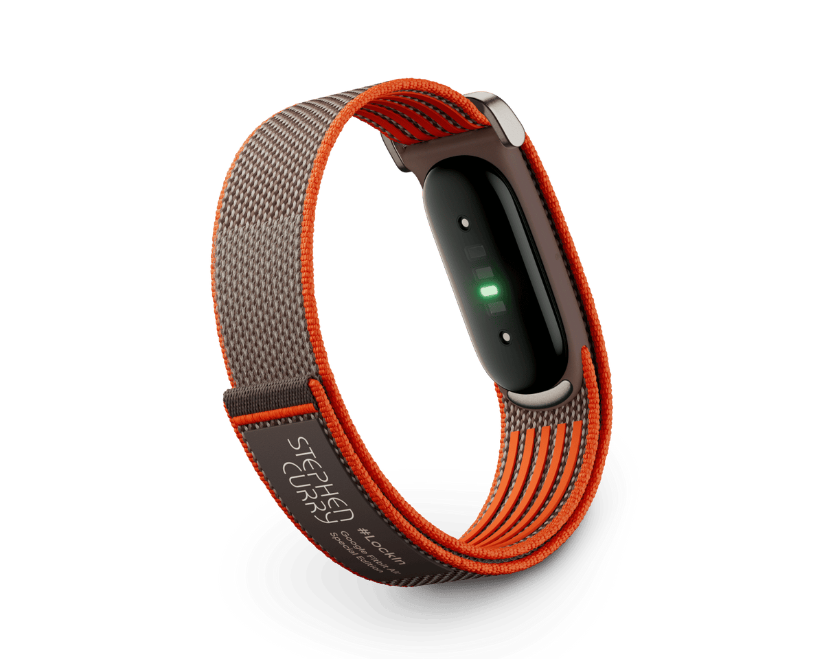 Google Fitbit Air x Special Edition Stephen Curry Band 'Rye'