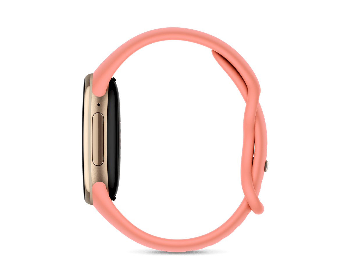 Google Fitbit Edge 'Champagne Gold Case / Canyon Active Band'