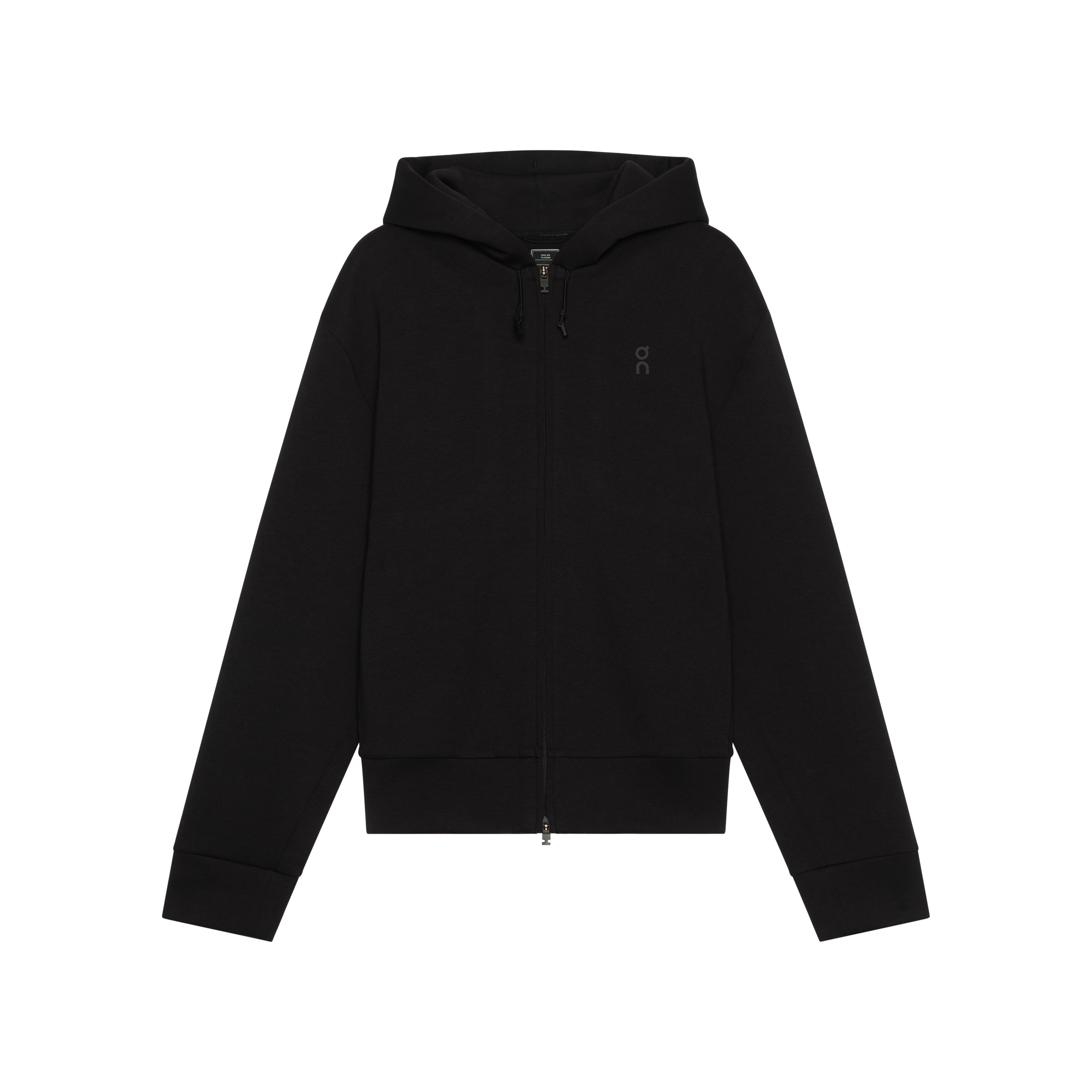 Focus Tech Zip Hoodie 1 W Black
