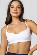Young La W3172 - Prep Sports Bra 'White'