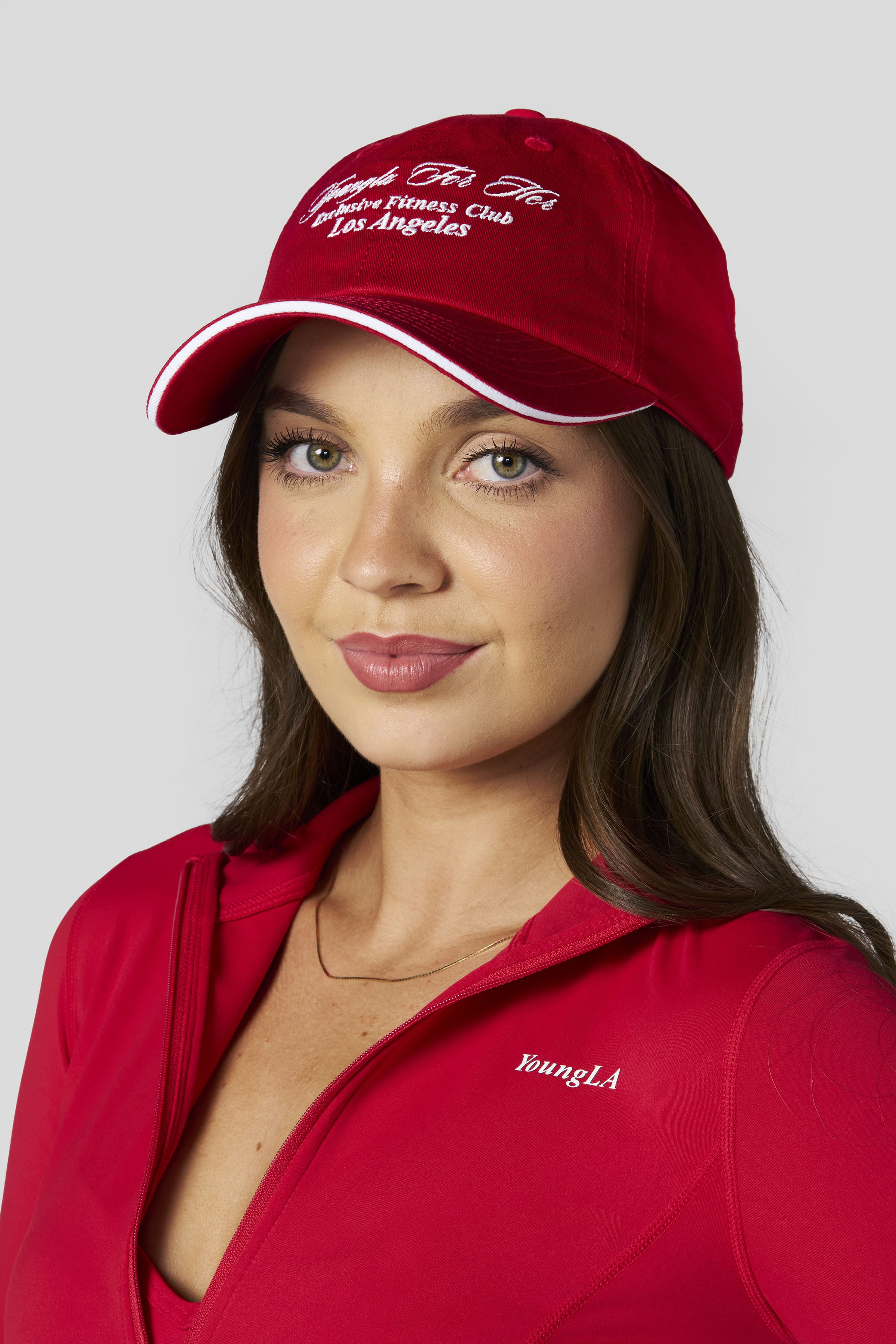 Young La W6109 - Prep Hat 'Red'