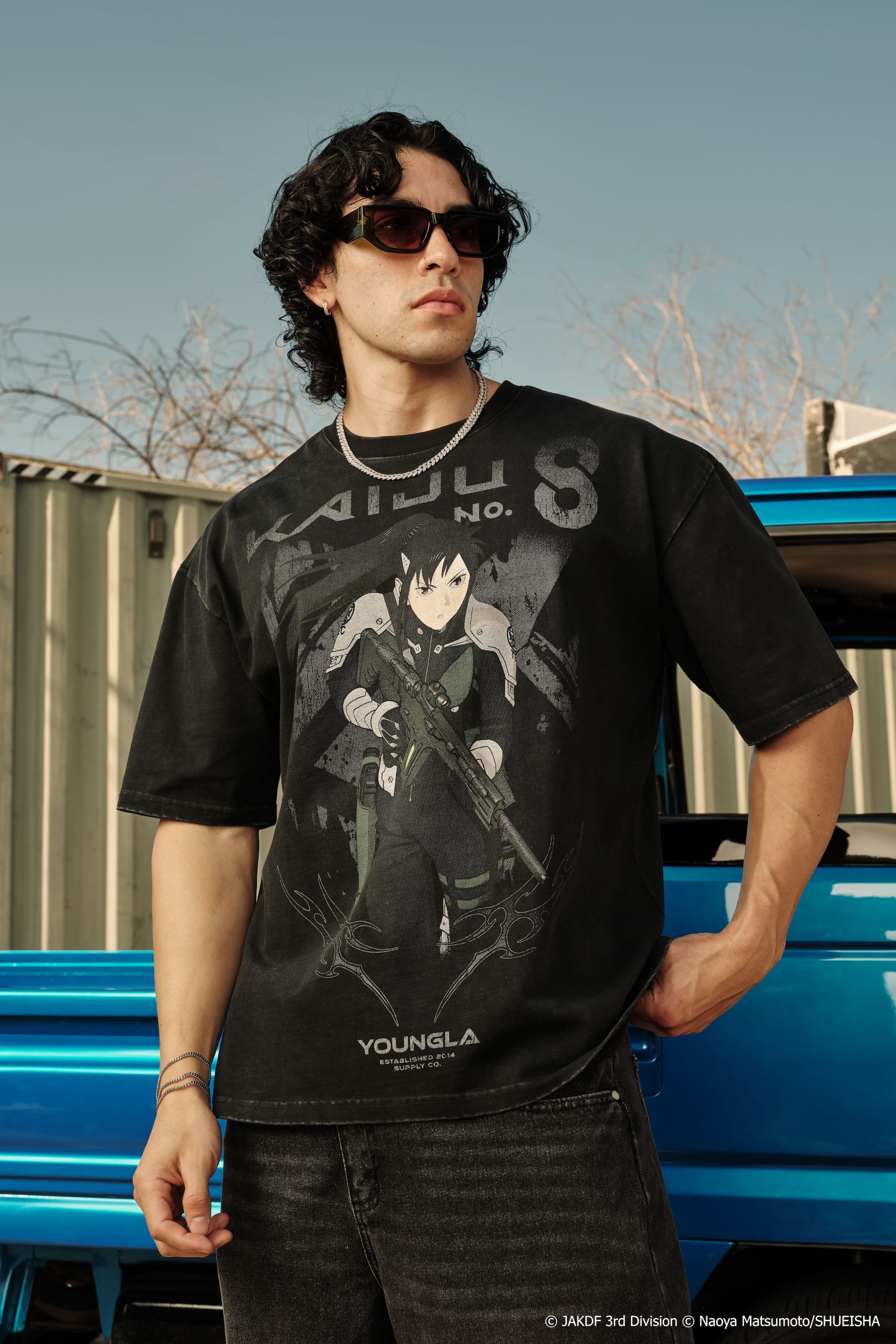 YoungLA 4177 - Kaiju No. 8 Graphic Tees 'Sniper Mina'