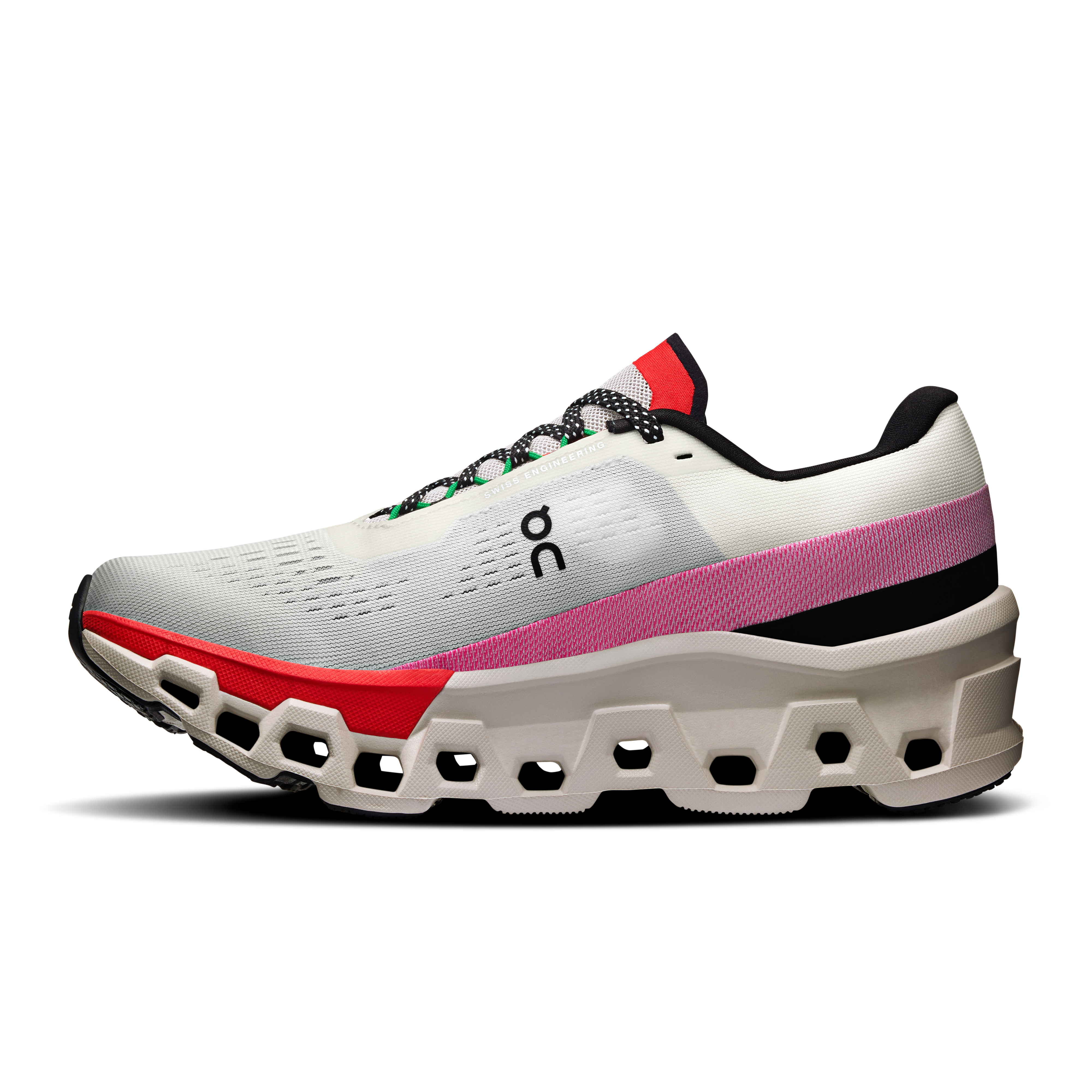 Cloudmonster 2 W Ivory | Red