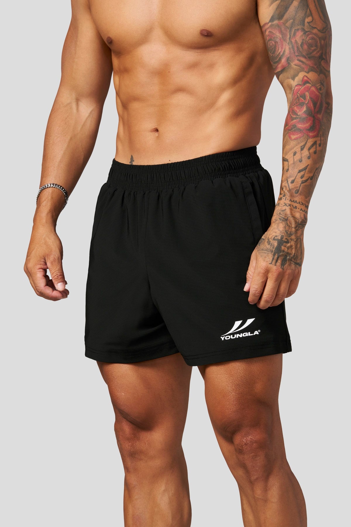 YoungLA 1034 - Core Training Shorts 'Black'