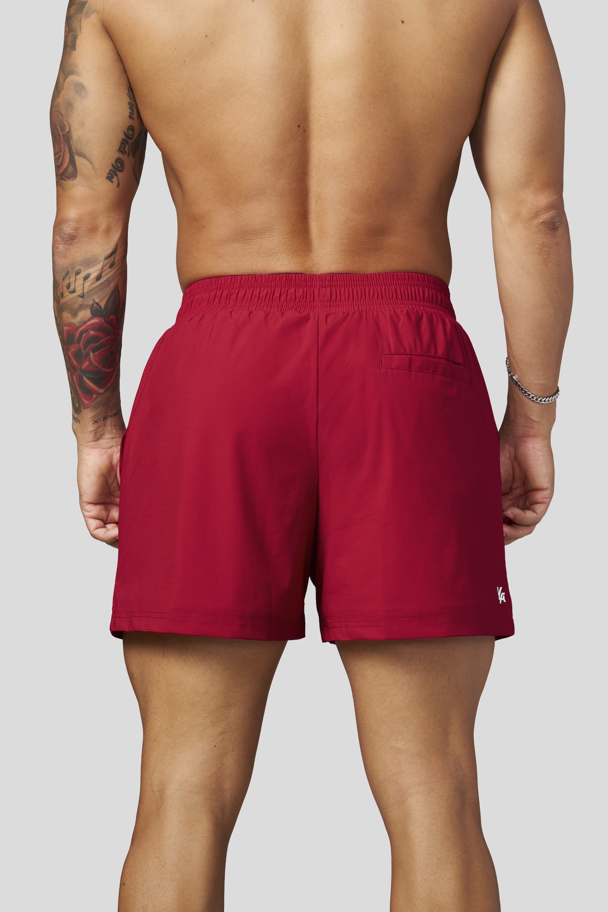YoungLA 1034 - Core Training Shorts 'Red'