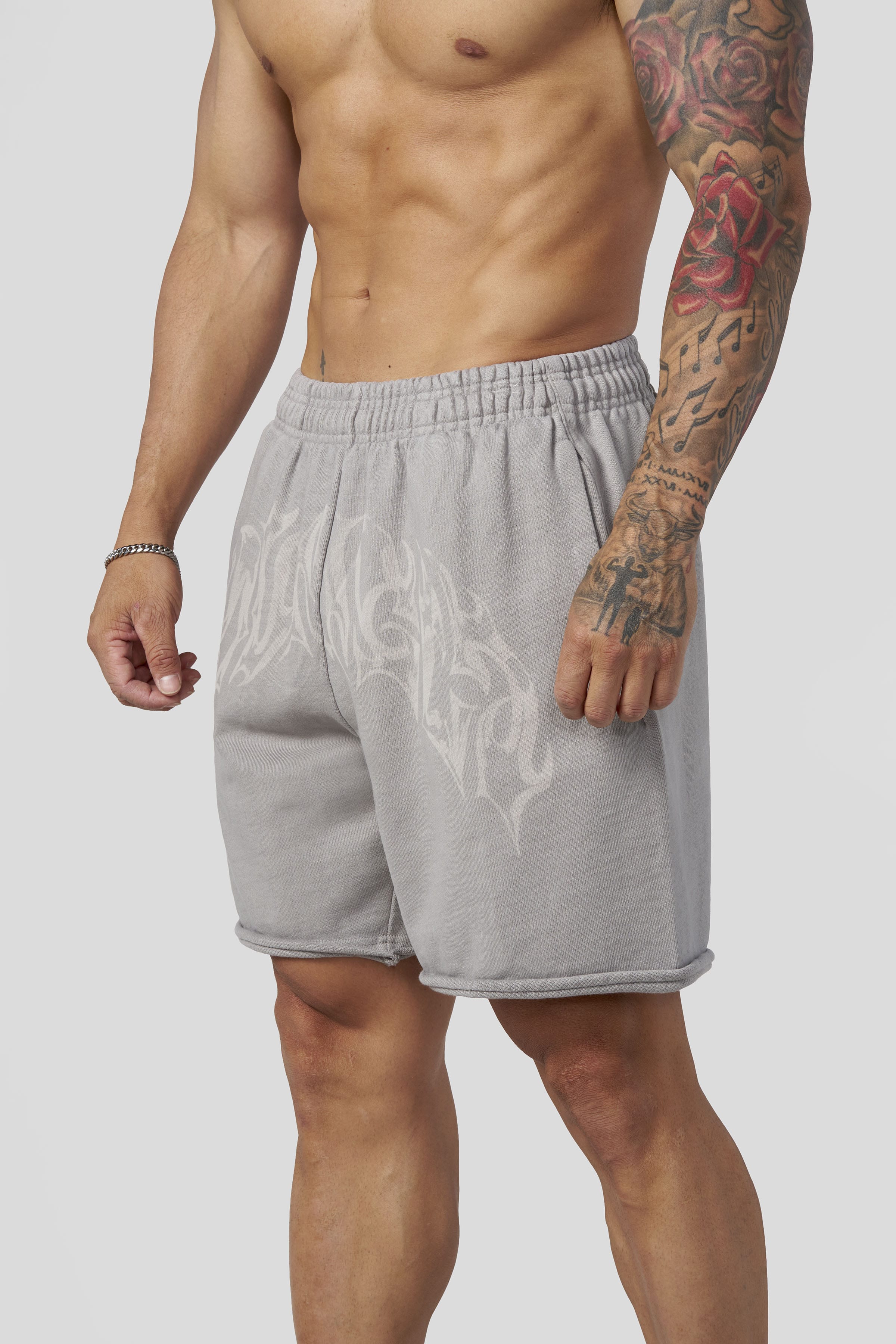Young La 1045 - Ember Shorts 'Grey Wash'
