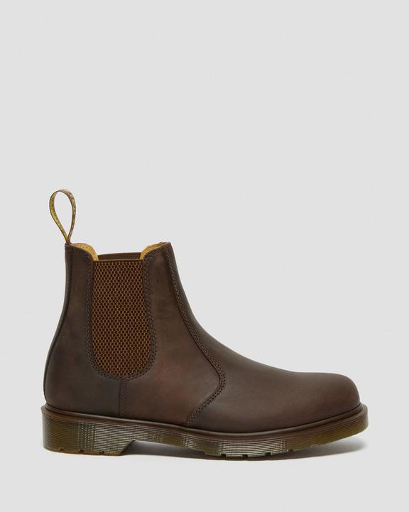 Dr. Martens 2976 Crazy Horse Leather Chelsea Boots Brown - Mens