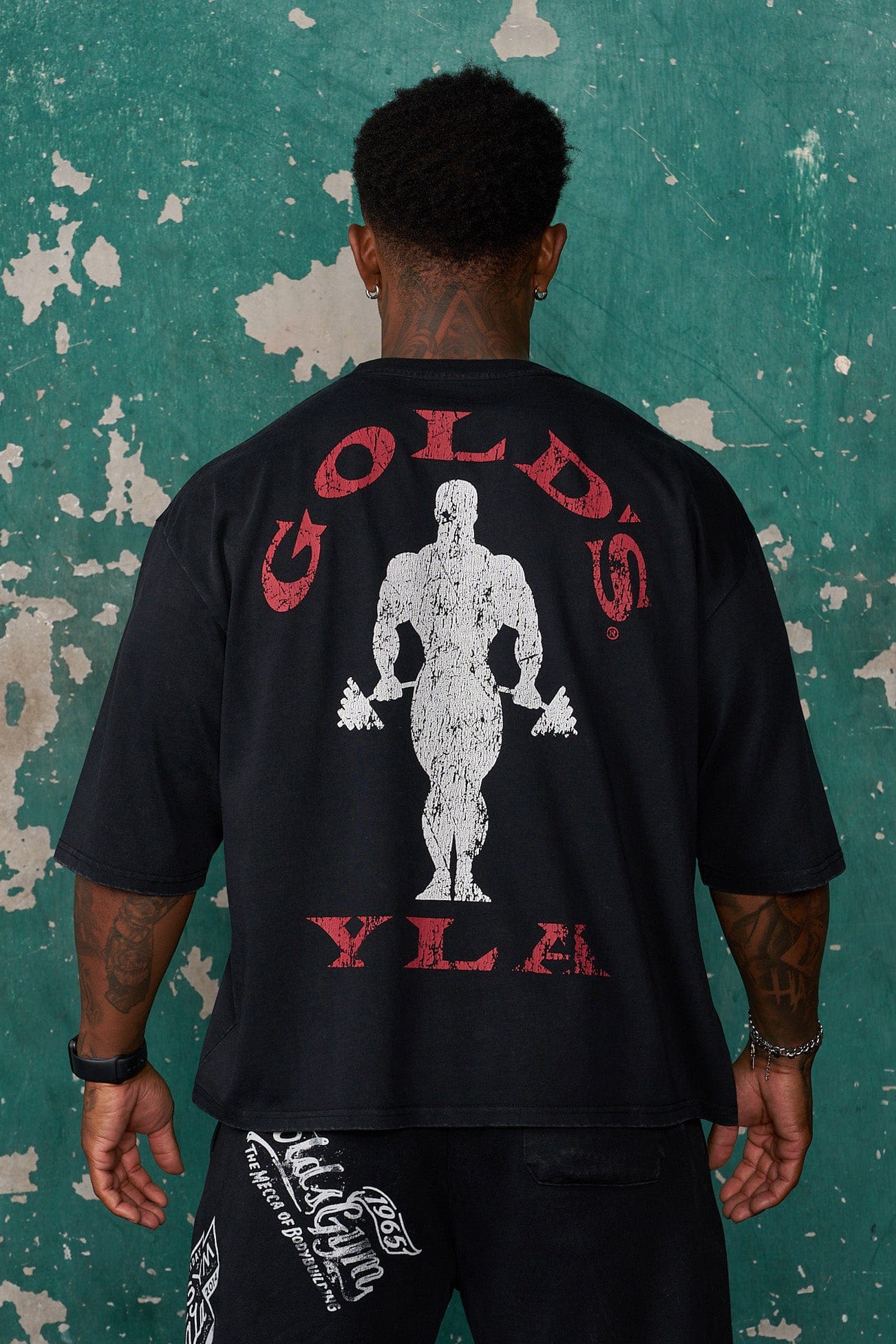 Young La 4002 - Golds Gym New Age Tees 'Black'