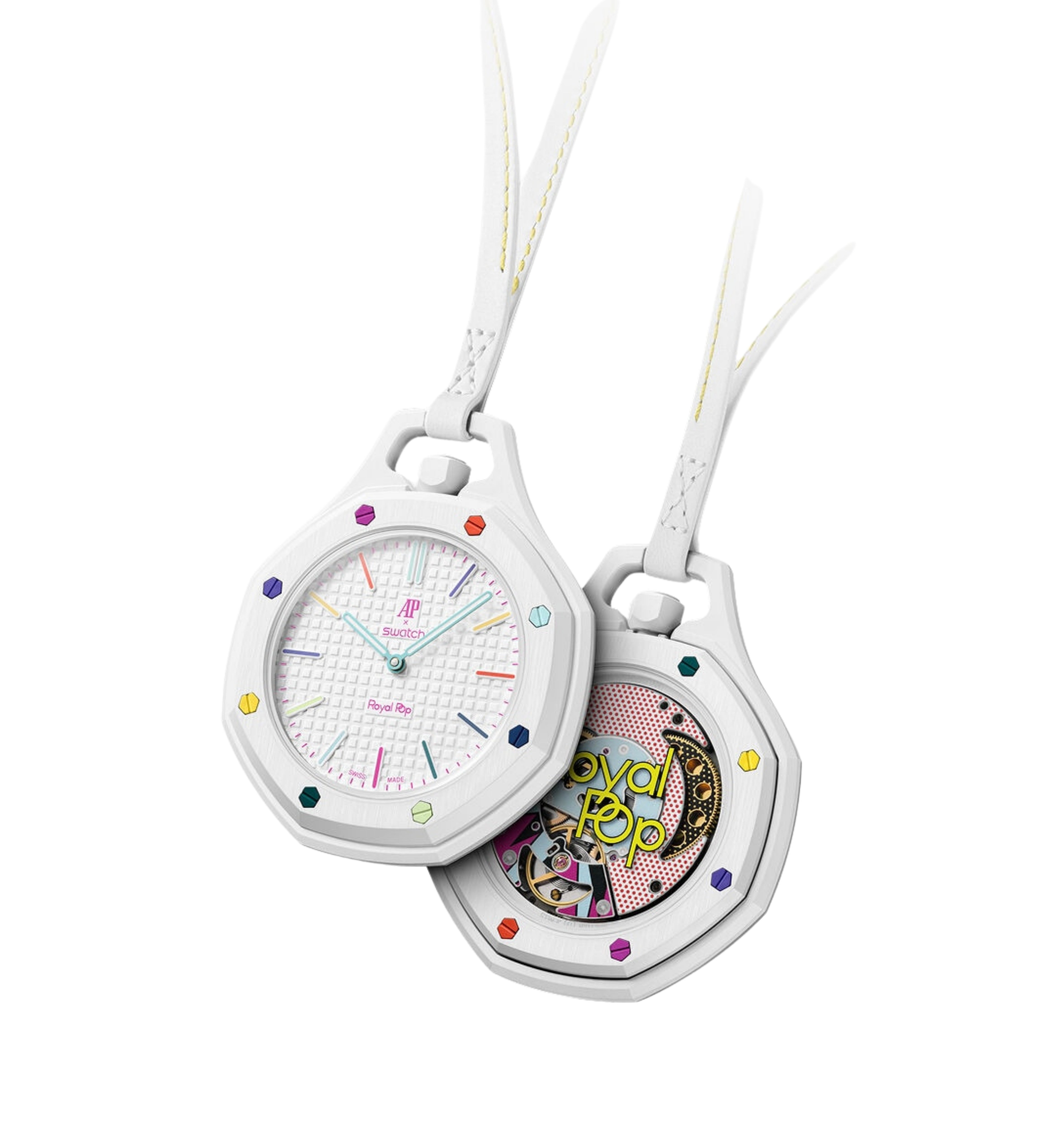 Swatch X Audemars Piguet Royal Pop 'Huit Blanc'