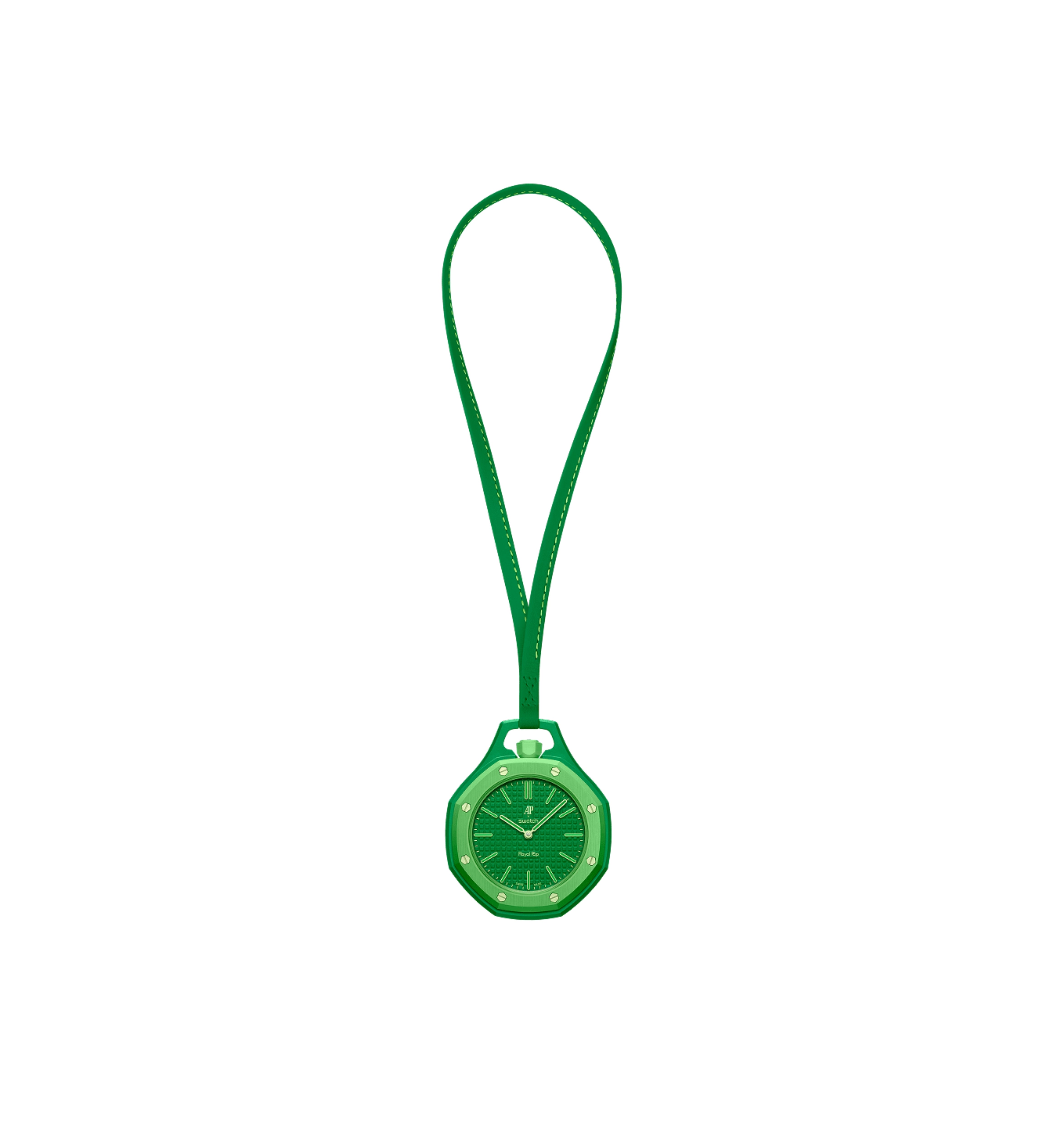 Swatch X Audemars Piguet Royal Pop 'Green Eight'