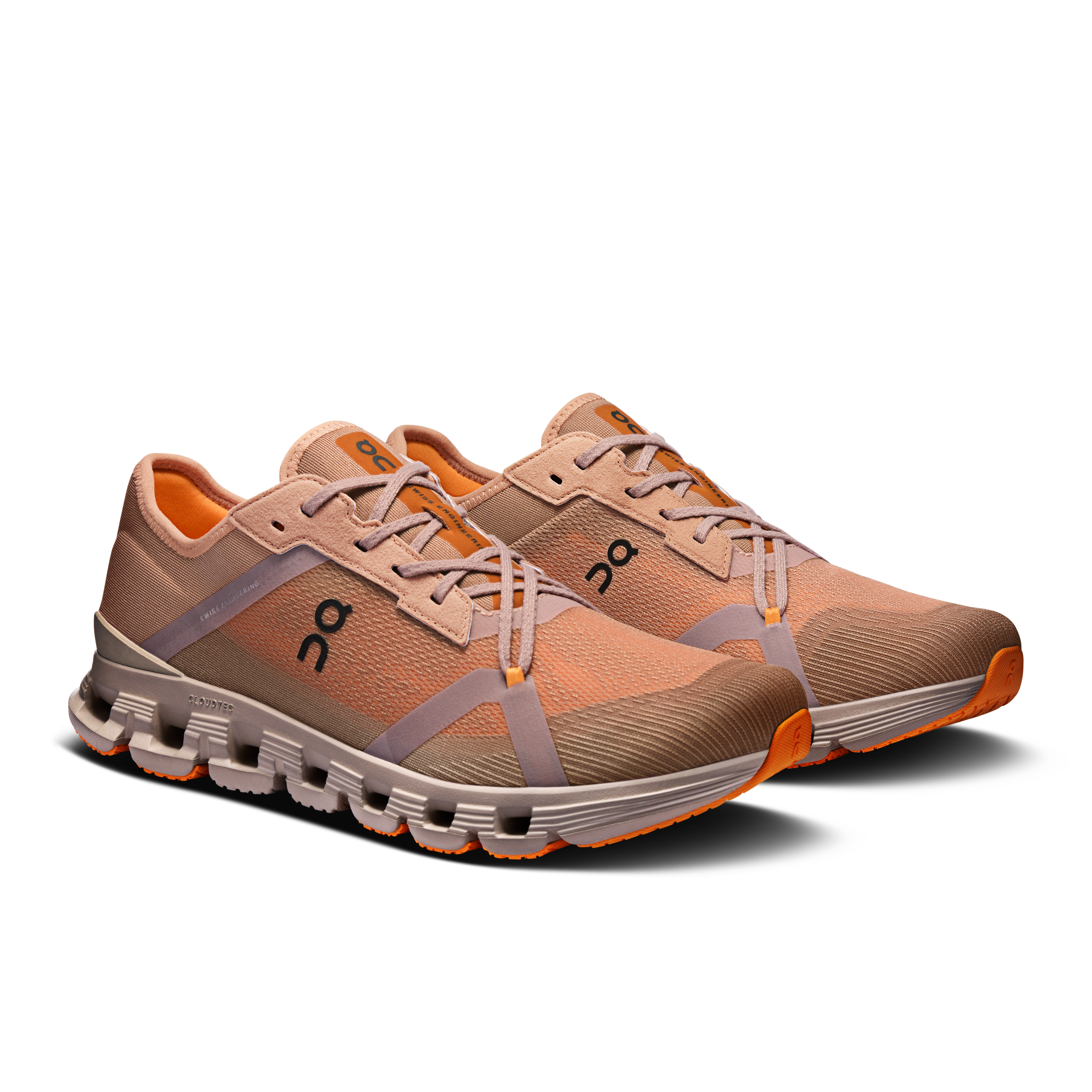 Cloud X 4 AD M Rosebrown | Tangerine