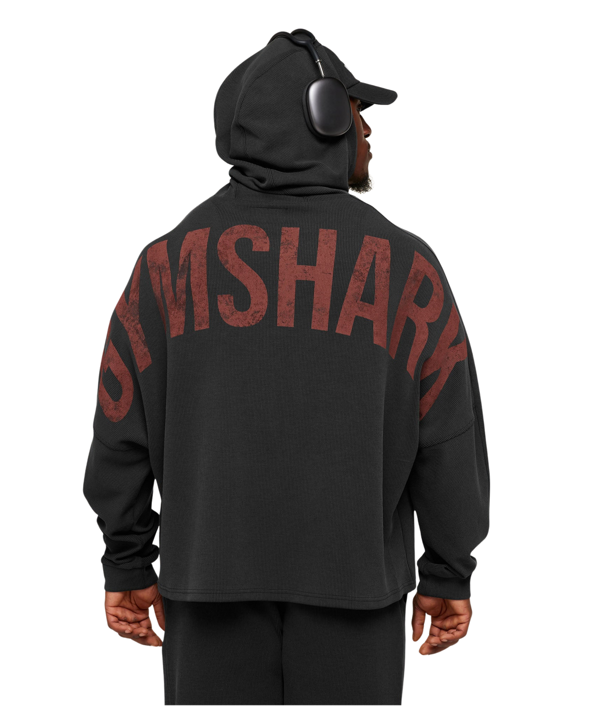 Gymshark x Sam Sulek Zip Through Hoodie 'Black'