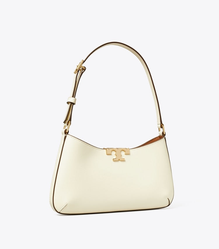 Tory Burch Eleanor Slim Shoulder Bag Warm White
