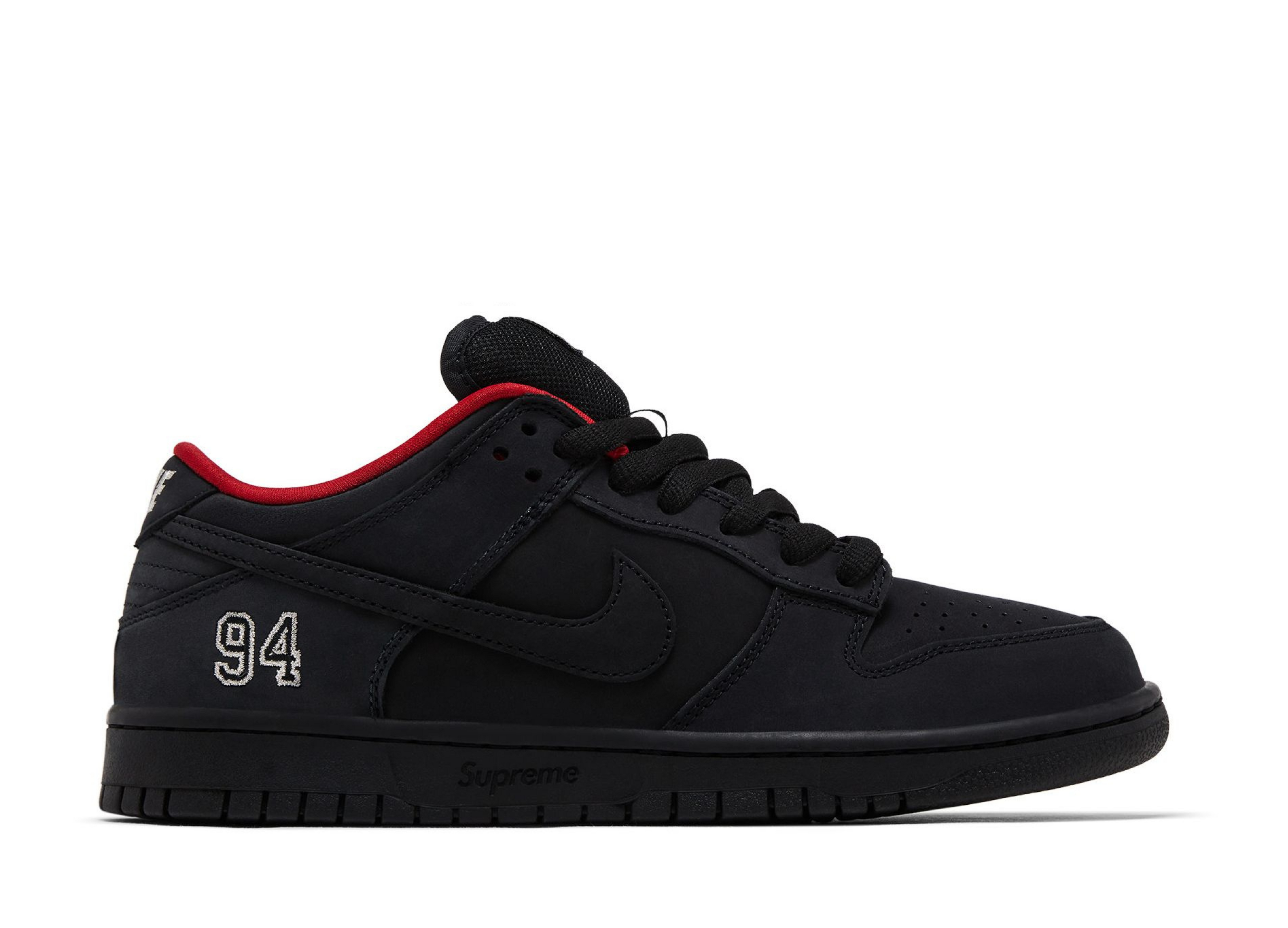 Nike SB Dunk Low x Supreme 94 'Black'