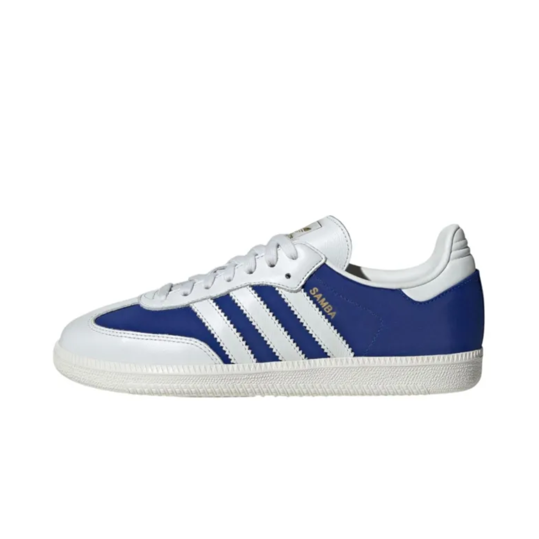 Adidas Samba Og Crystal White Royal Blue