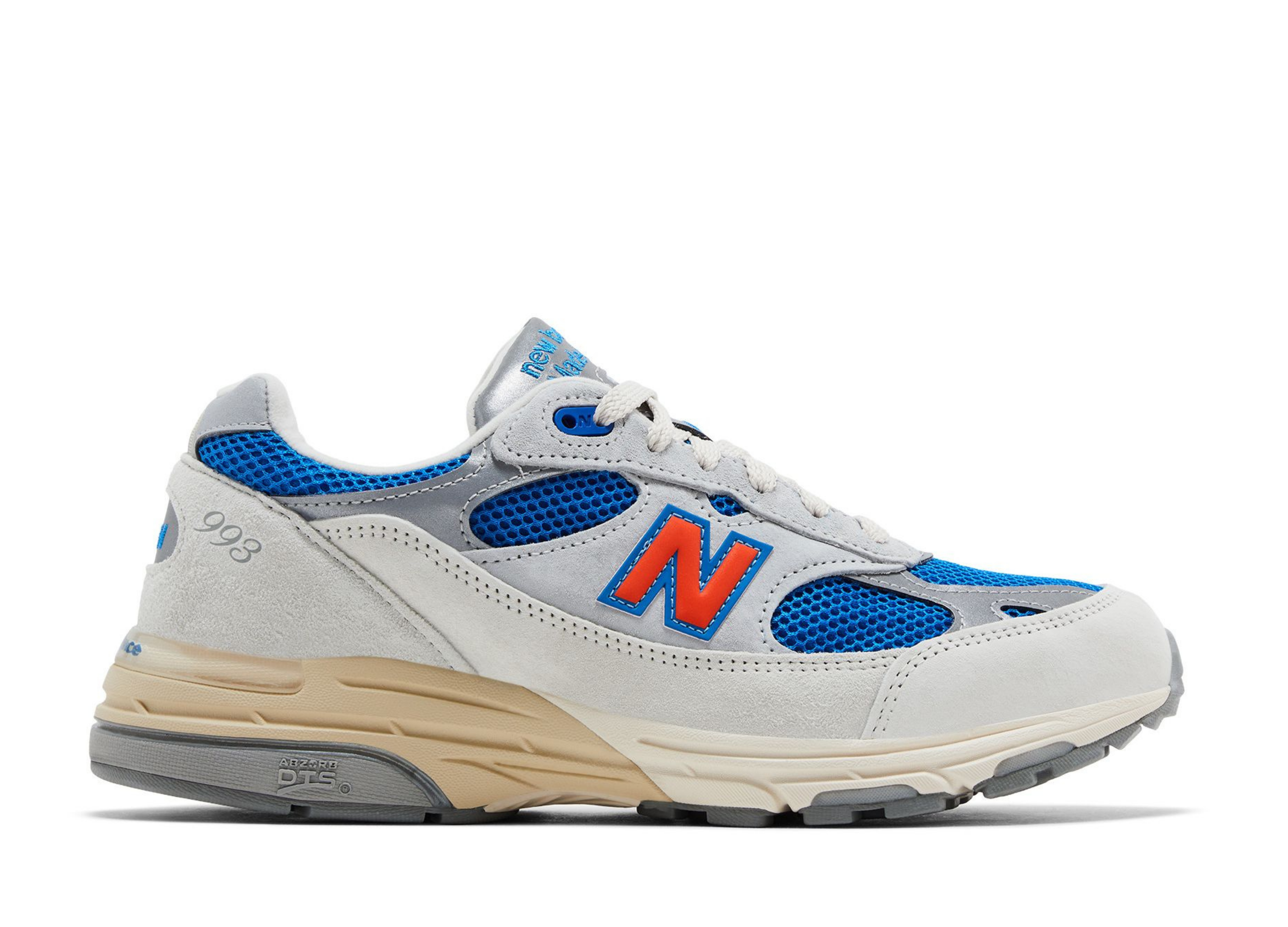 New Balance 993 MiUSA Kith Madison Square Garden Ancient Scroll