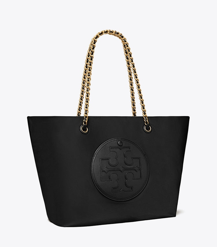 Tory Burch Ella Chain Tote Black