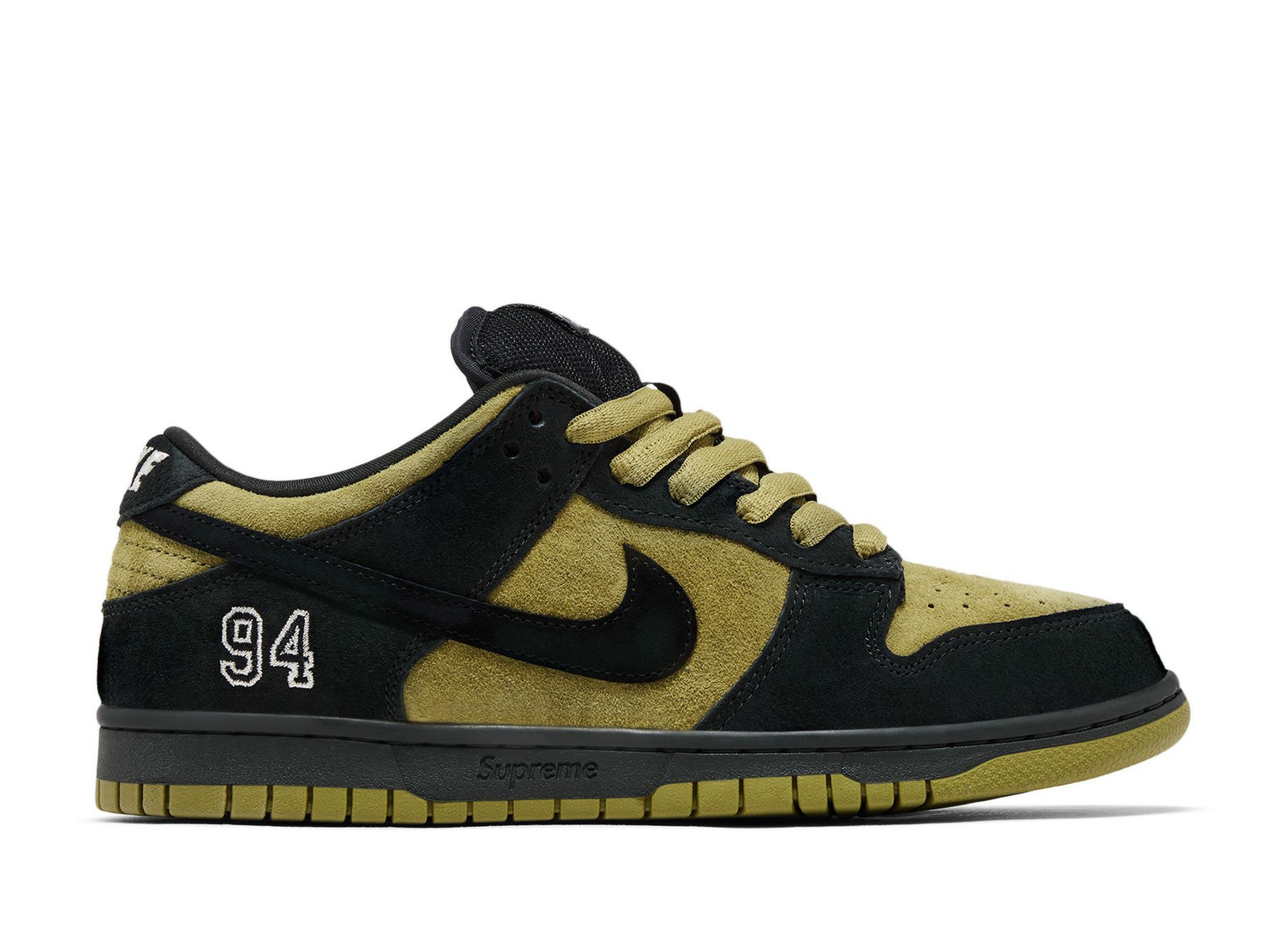 Nike SB Dunk Low x Supreme 94 'Camper Green'