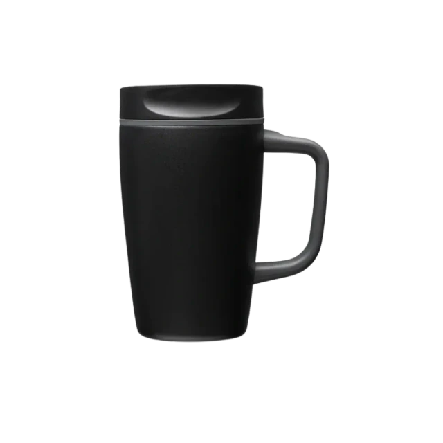 Owala Smoothsip-Slider-With-Handle 12oz "Very, Very Dark"