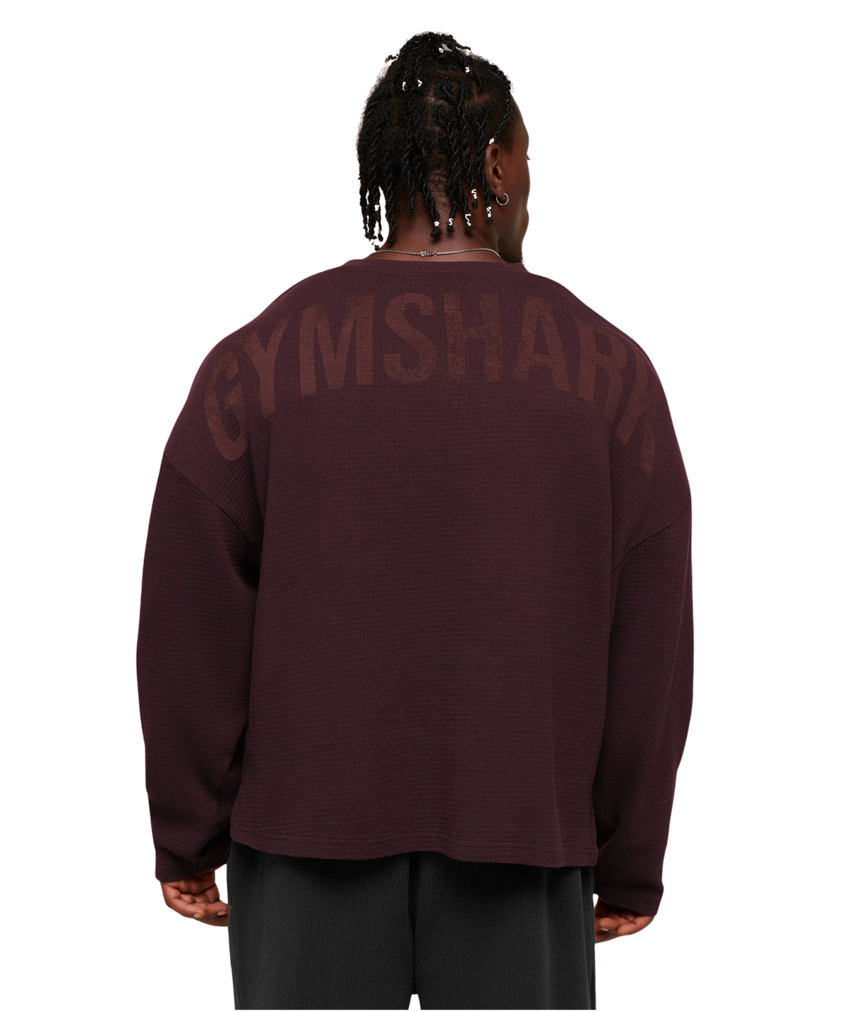 Gymshark x Sam Sulek Long Sleeve T-Shirt 'Cherry Purple Wash'