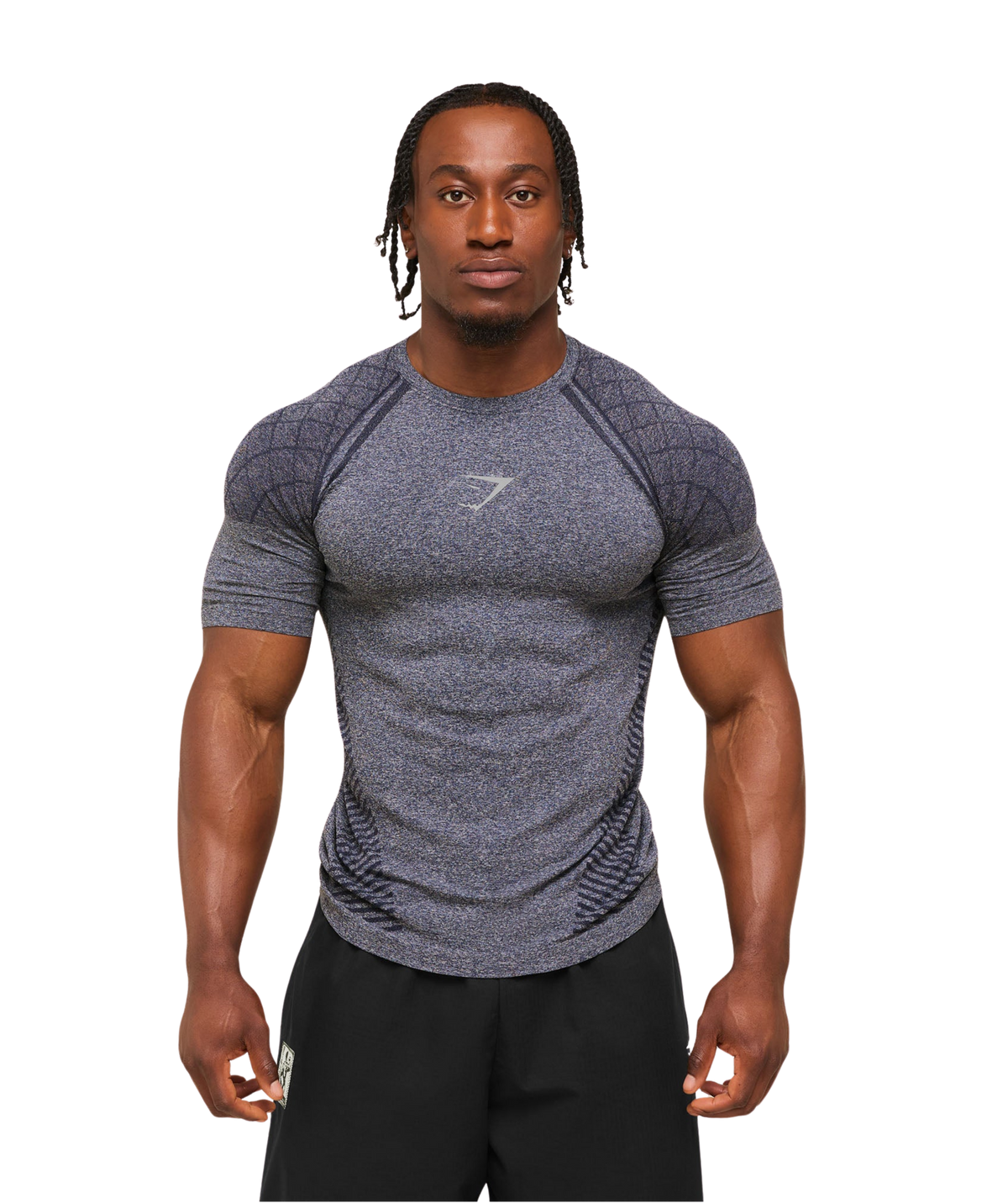 Gymshark Devant Seamless T-Shirt 'Heavy Blue'