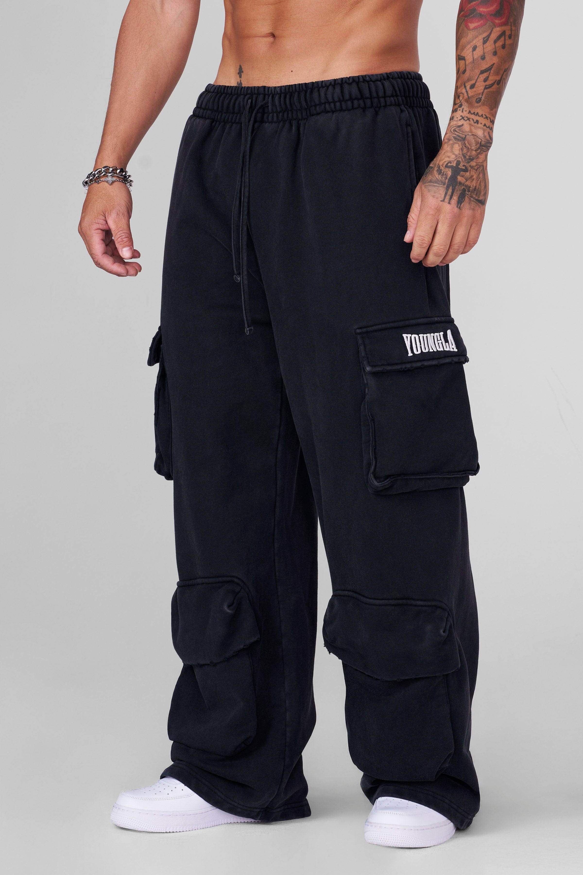 YoungLA 2033 - Heritage Cargo Sweats 'Black'