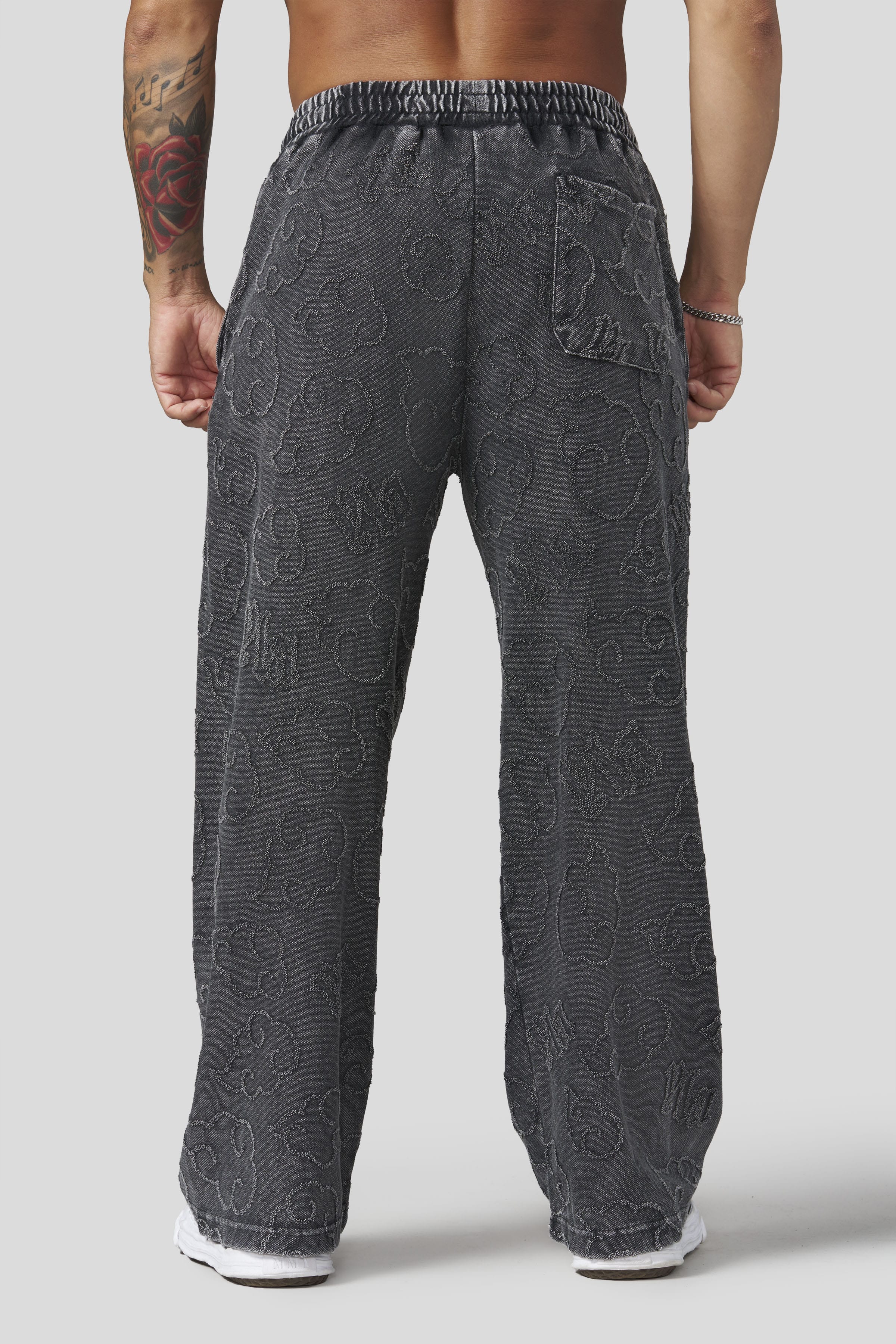 YoungLa 2109 - Naruto Cloud Sweats 'Grey Wash'