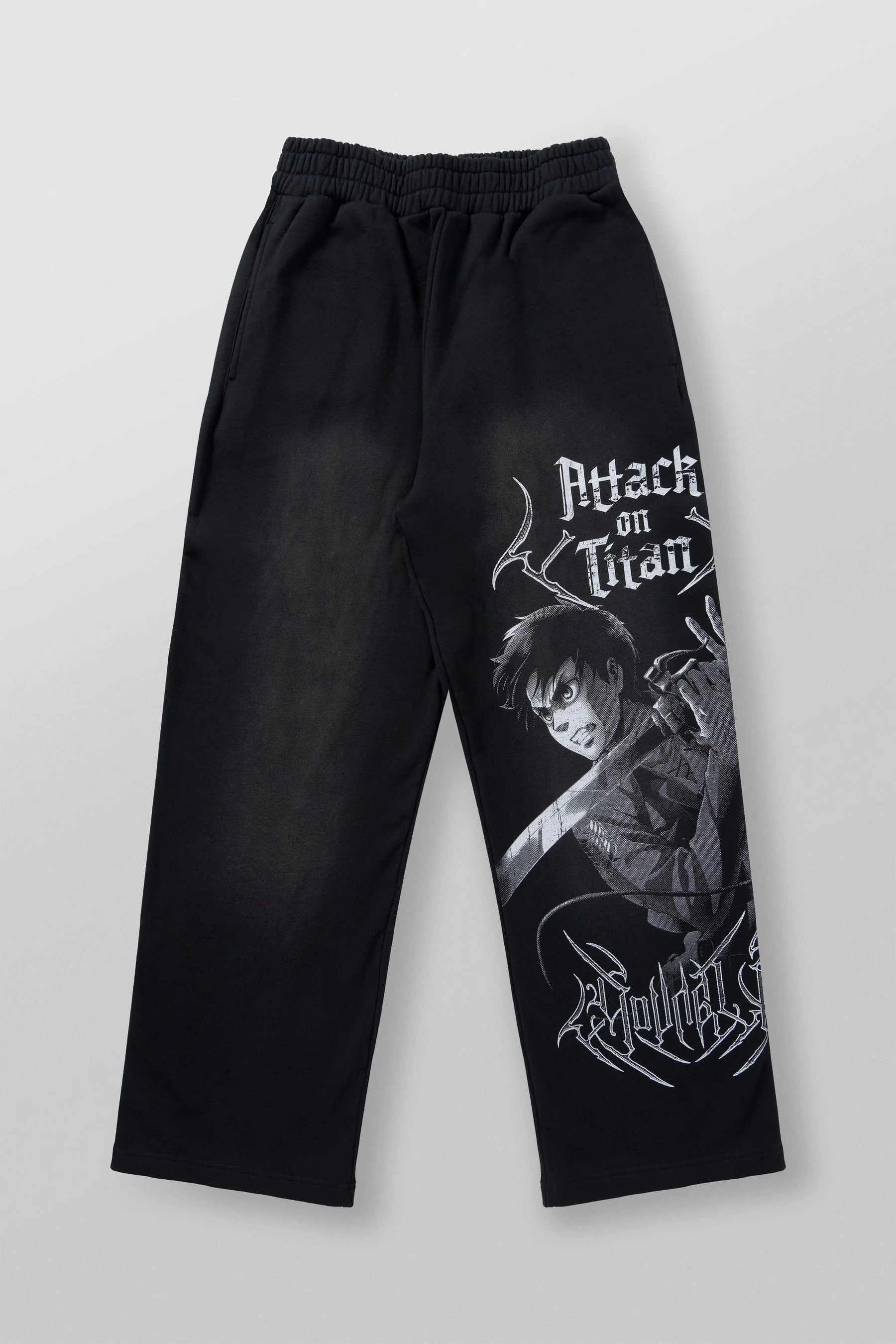 Young La 2128 - AOT© x YLA Baggy Joggers 'Eren Sword'