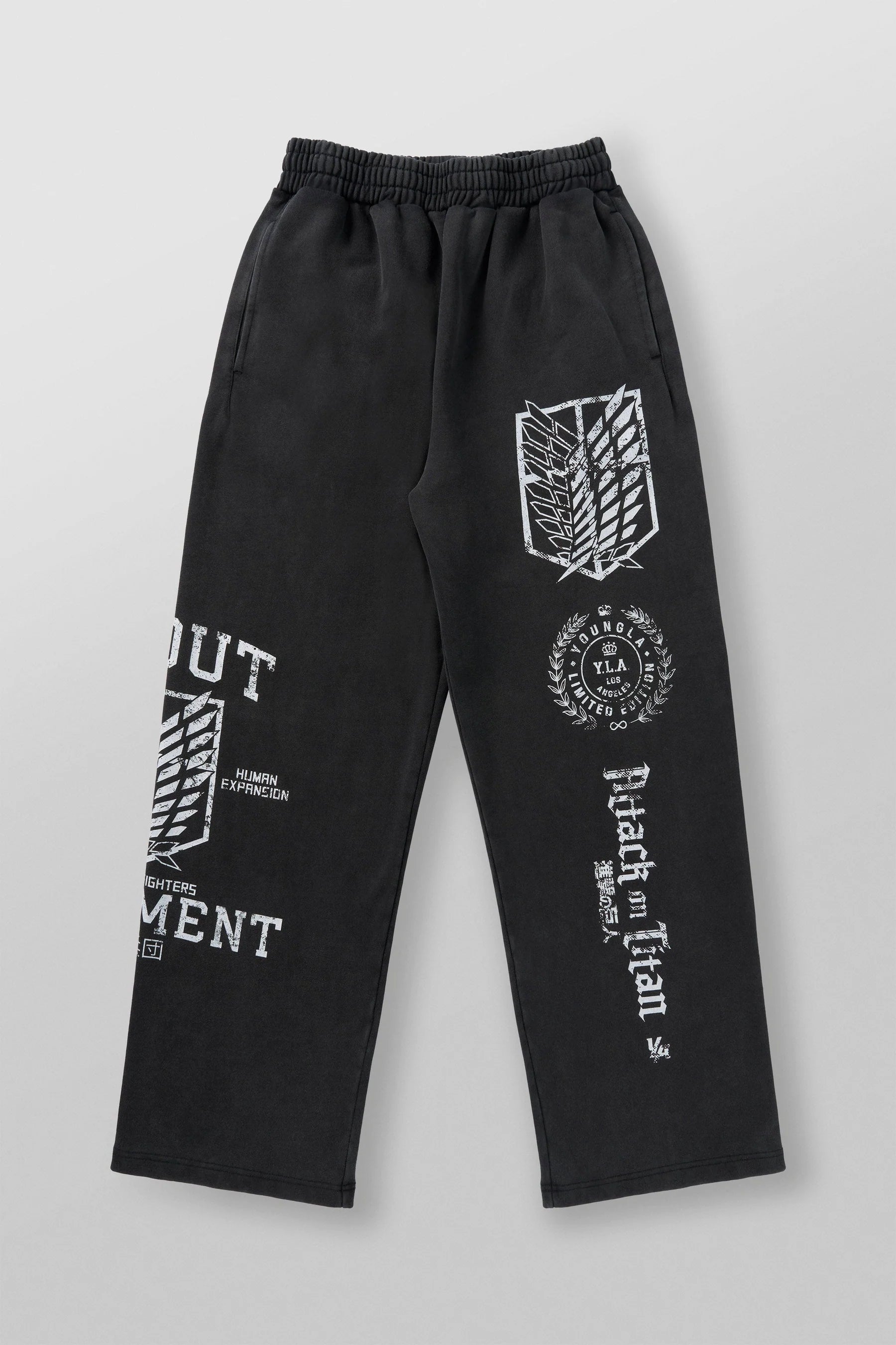 Young La 2128 - AOT© x YLA Baggy Joggers 'Regiment Freedom'