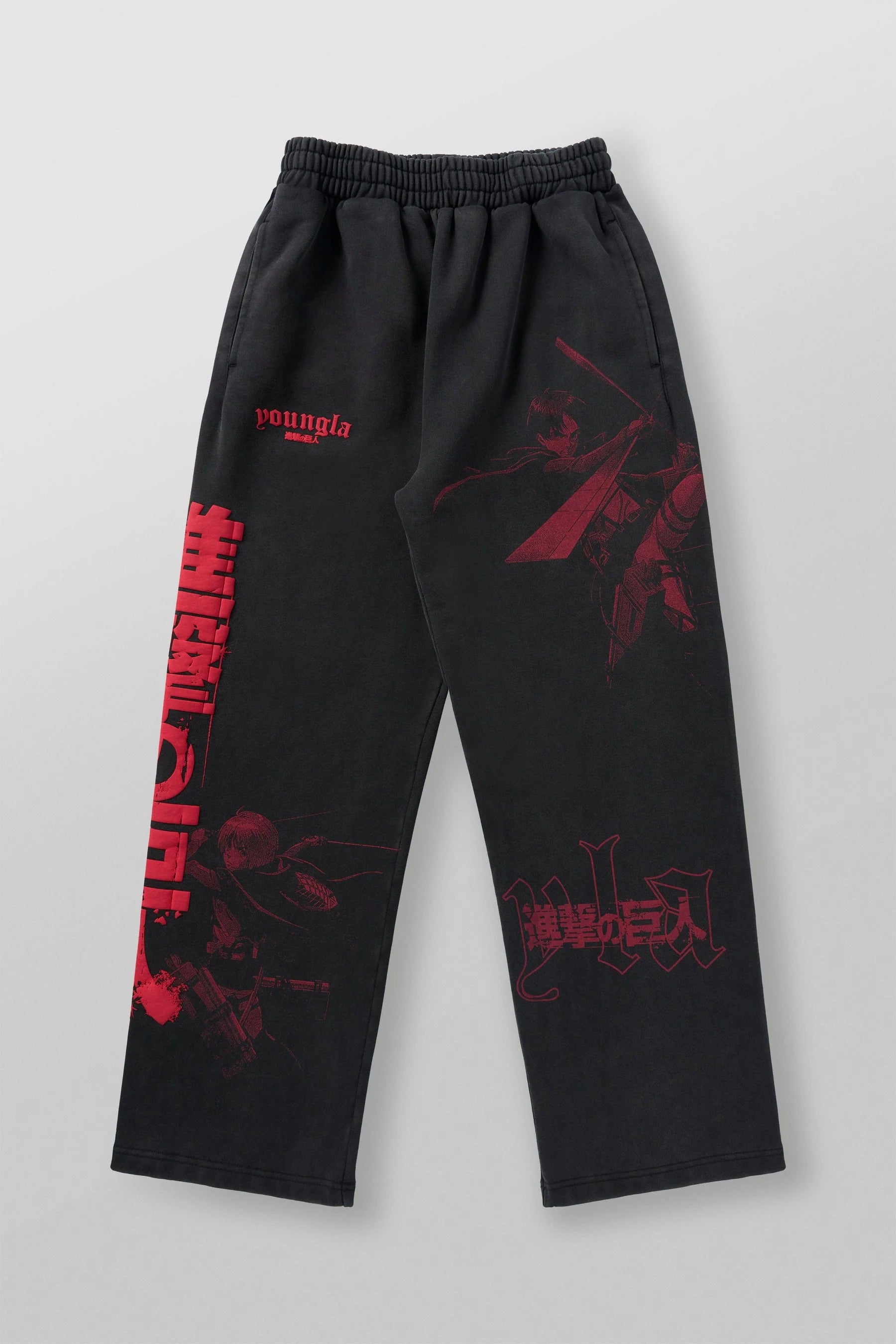 Young La 2128 - AOT© x YLA Baggy Joggers 'The Hunters'
