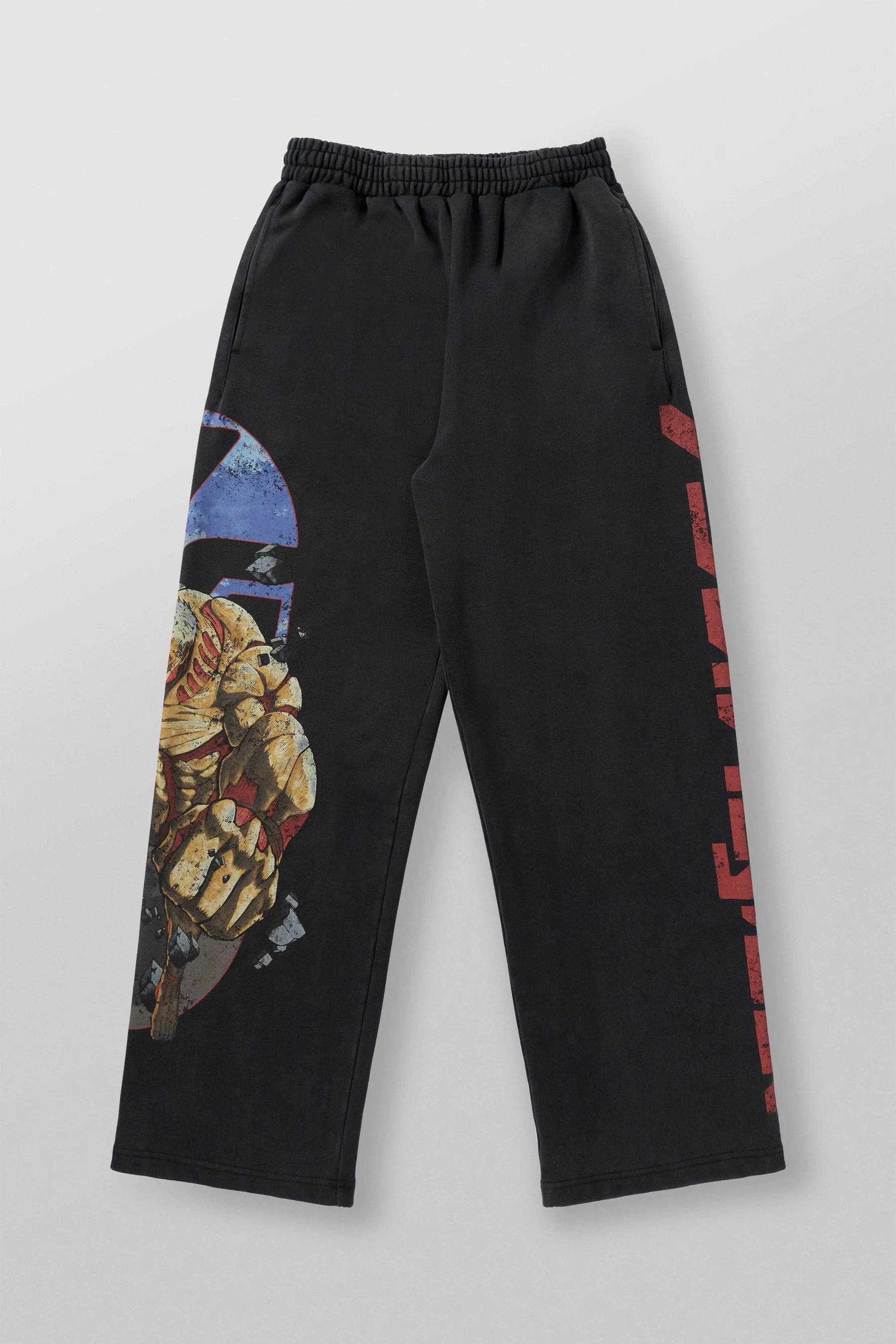 Young La 2128 - AOT© x YLA Baggy Joggers 'Titan at War'
