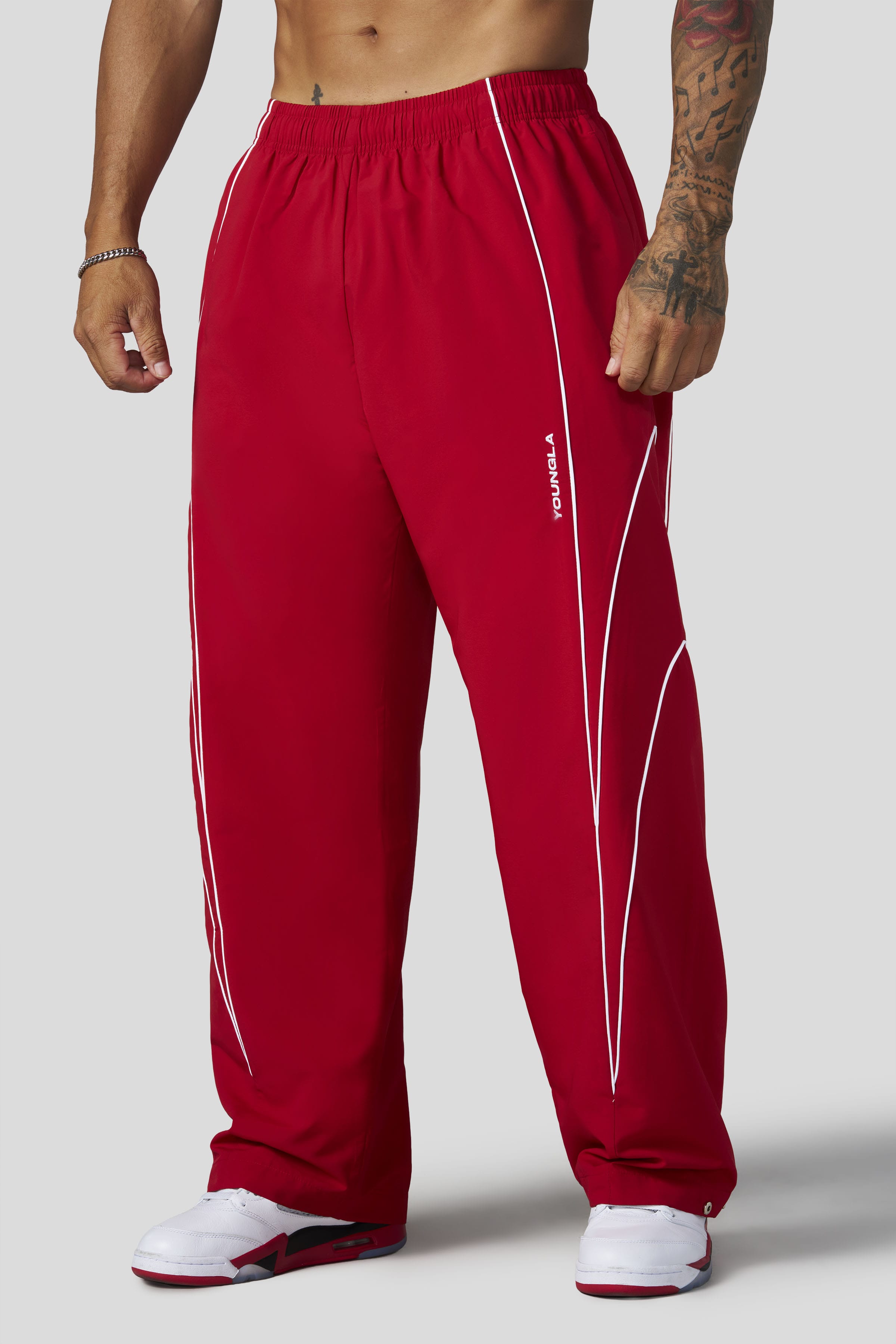 YoungLA 2171 - Arc Sport Pants 'Red'