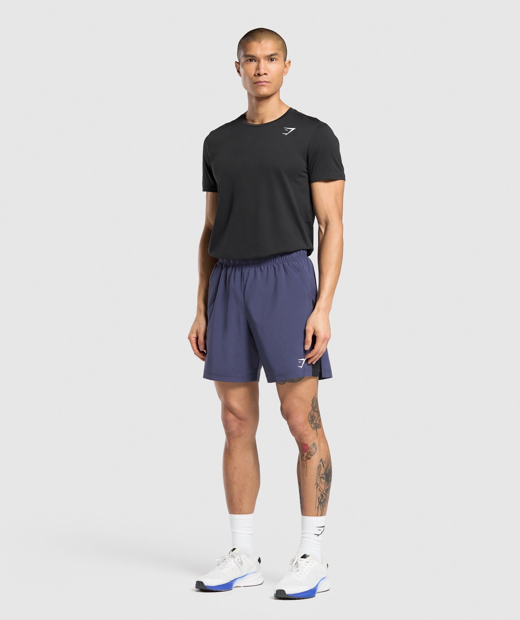 Gymshark Sport 7" Short Weighted Purple/Black