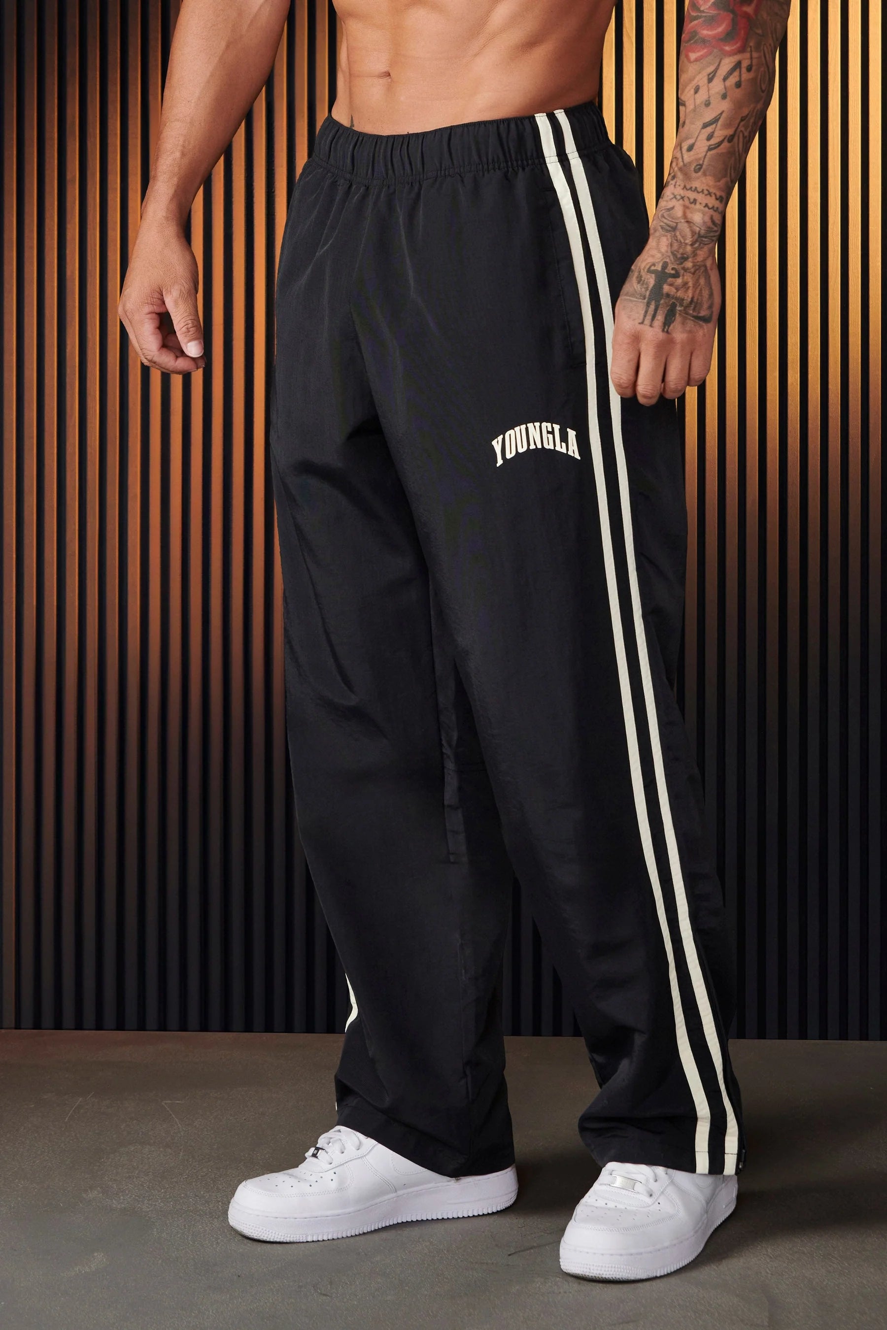 Young La 249 - Flagship Track Pants 'Black'