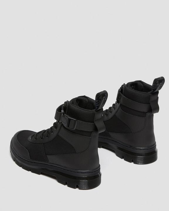 Dr. Martens Combs Tech Poly Casual Boots Black - Mens
