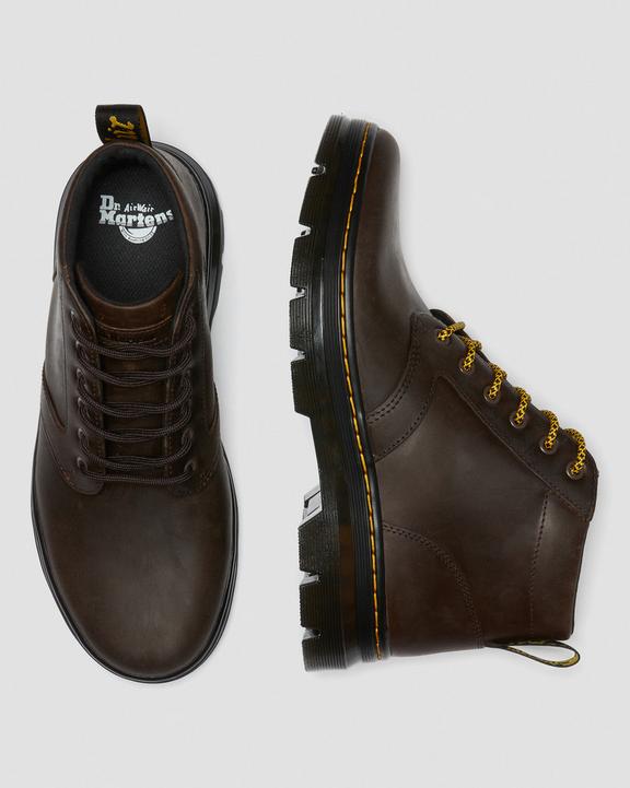 Dr. Martens Bonny Leather Casual Boots Brown - Womens