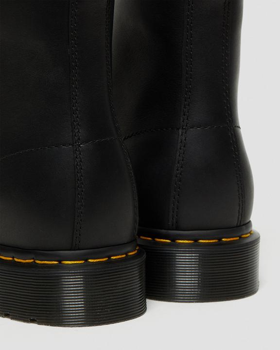 Dr. Martens 1460 Warmwair Leather Lace Up Boots Black - Womens