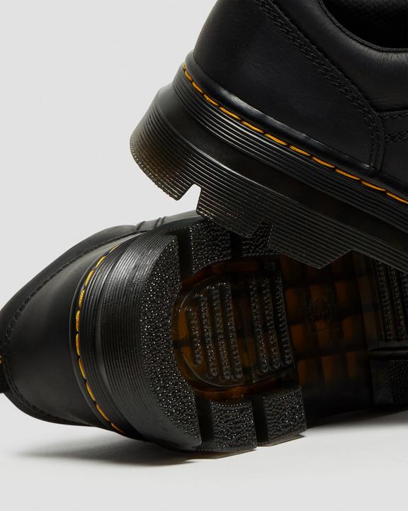 Dr. Martens Reeder Wyoming Leather Utility Shoes Black - Mens